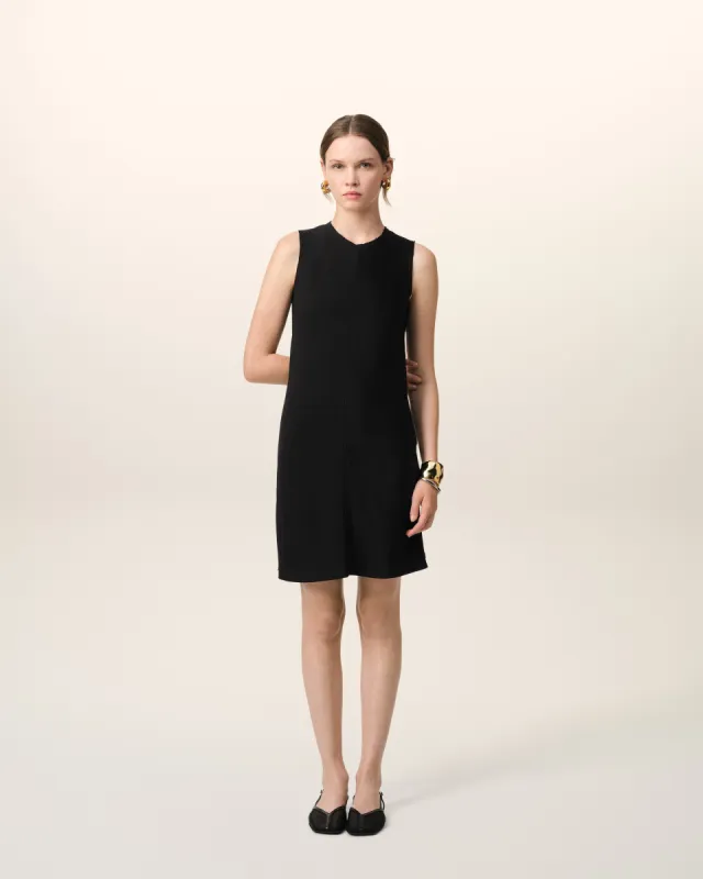 Robe Noire Courte Droite made by Ami