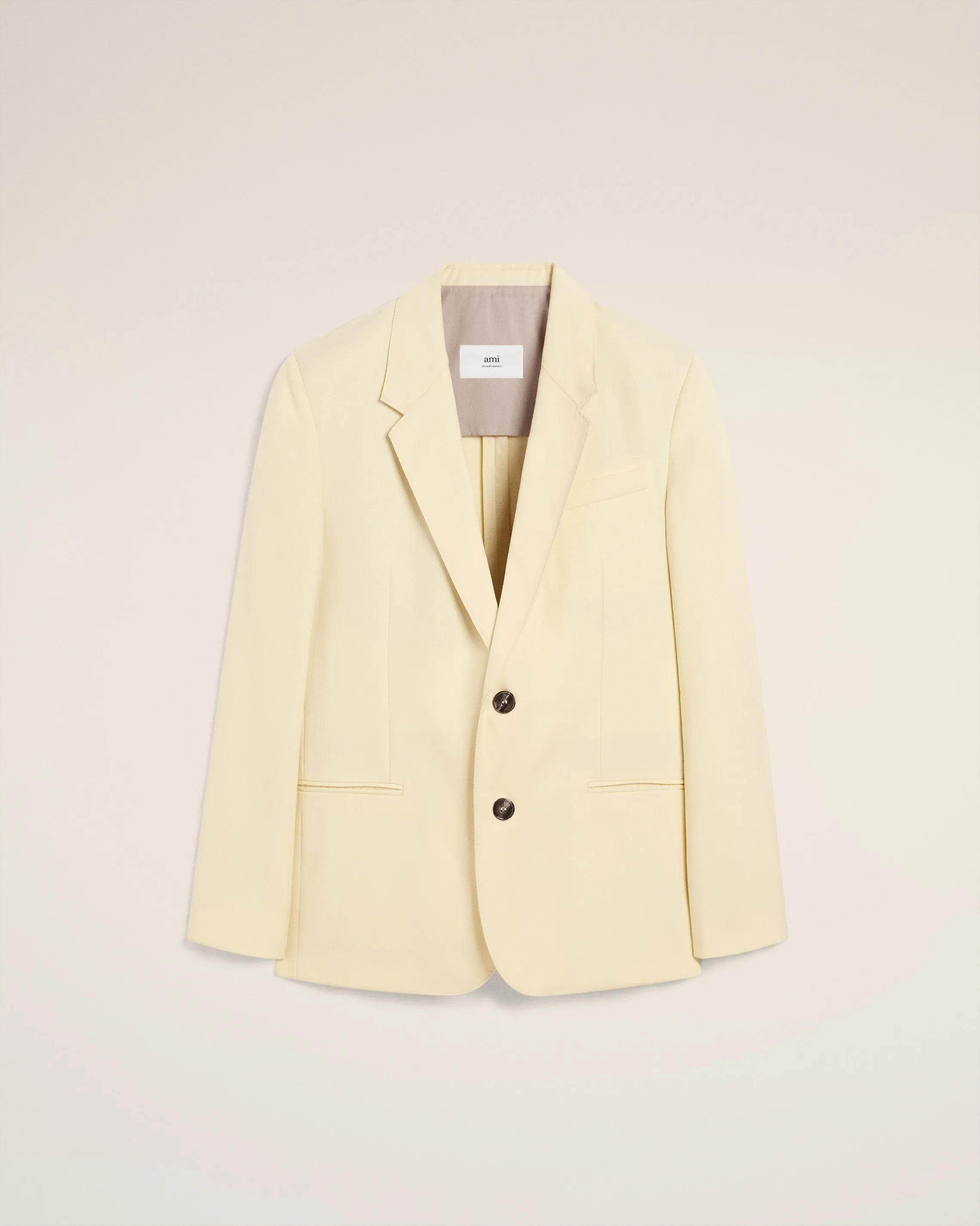 Veste Jaune Semi-Doublée En Laine sold by Ami product image thumbnail 2