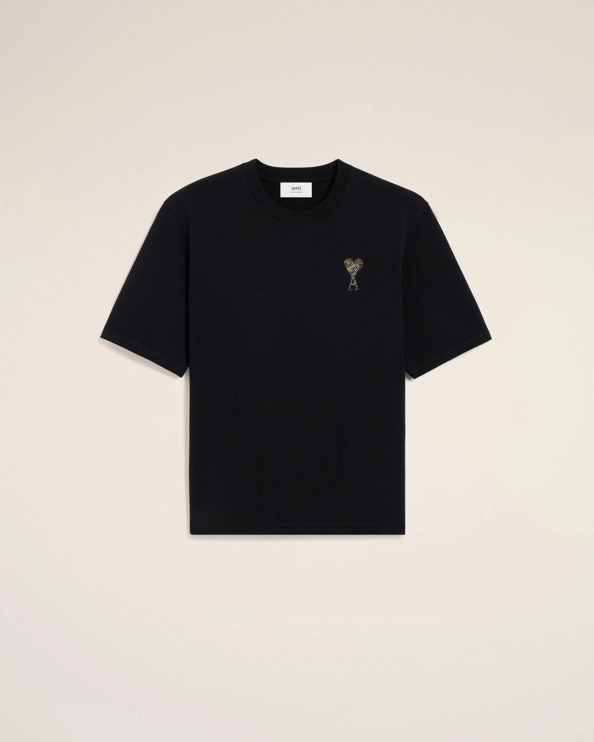 T-shirt Noir Ami de Coeur En Coton sold by Ami product image thumbnail 2