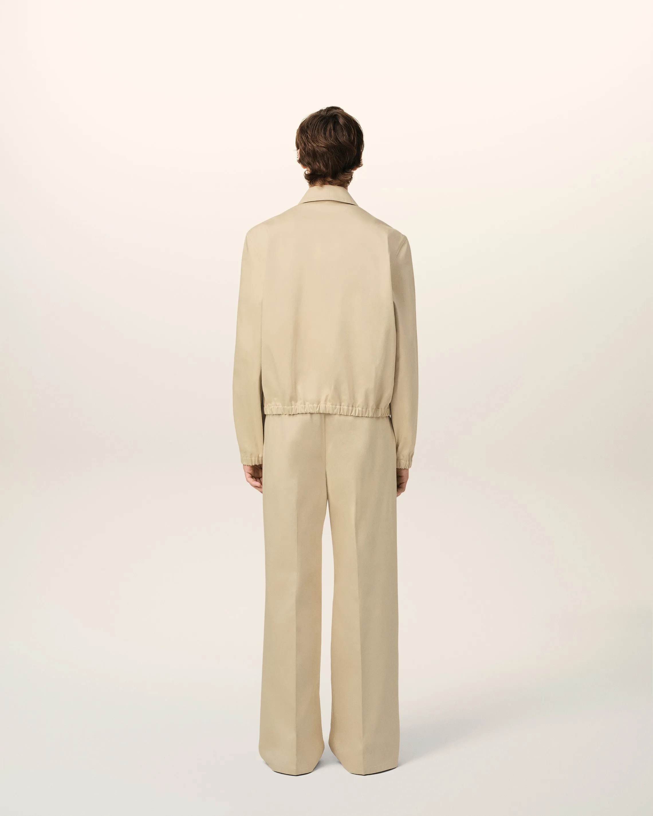 Blouson Beige Zippé Ami de Coeur En Coton sold by Ami product image thumbnail 5