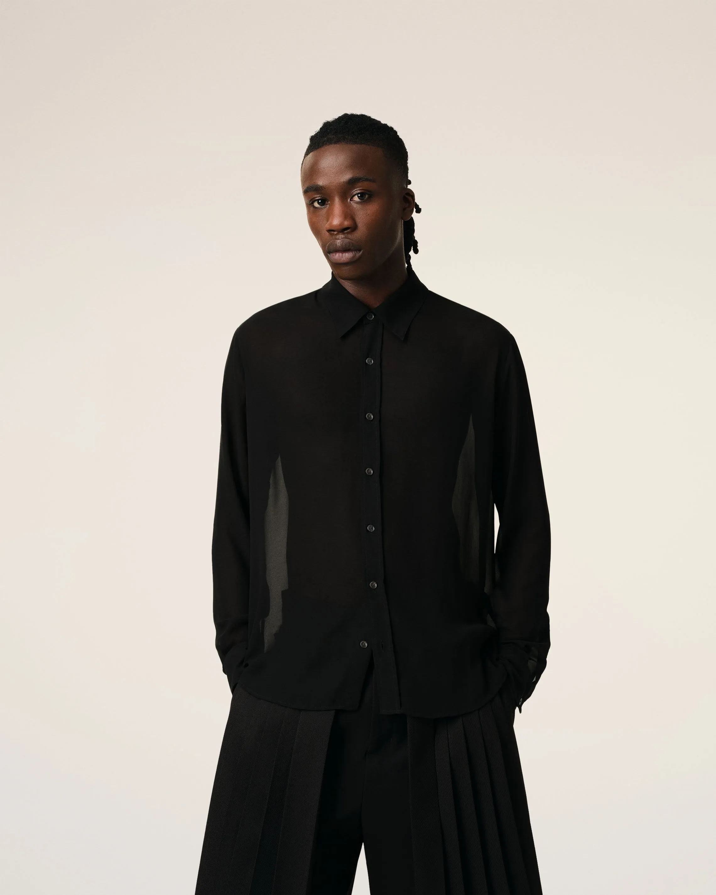 Chemise Noire Classique sold by Ami product image thumbnail 3