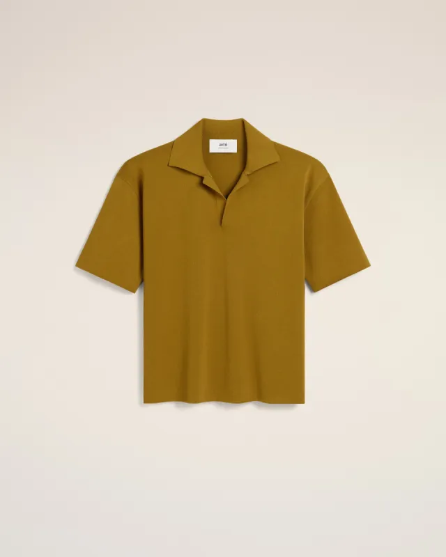 Polo Moutarde Manches Courtes made by Ami