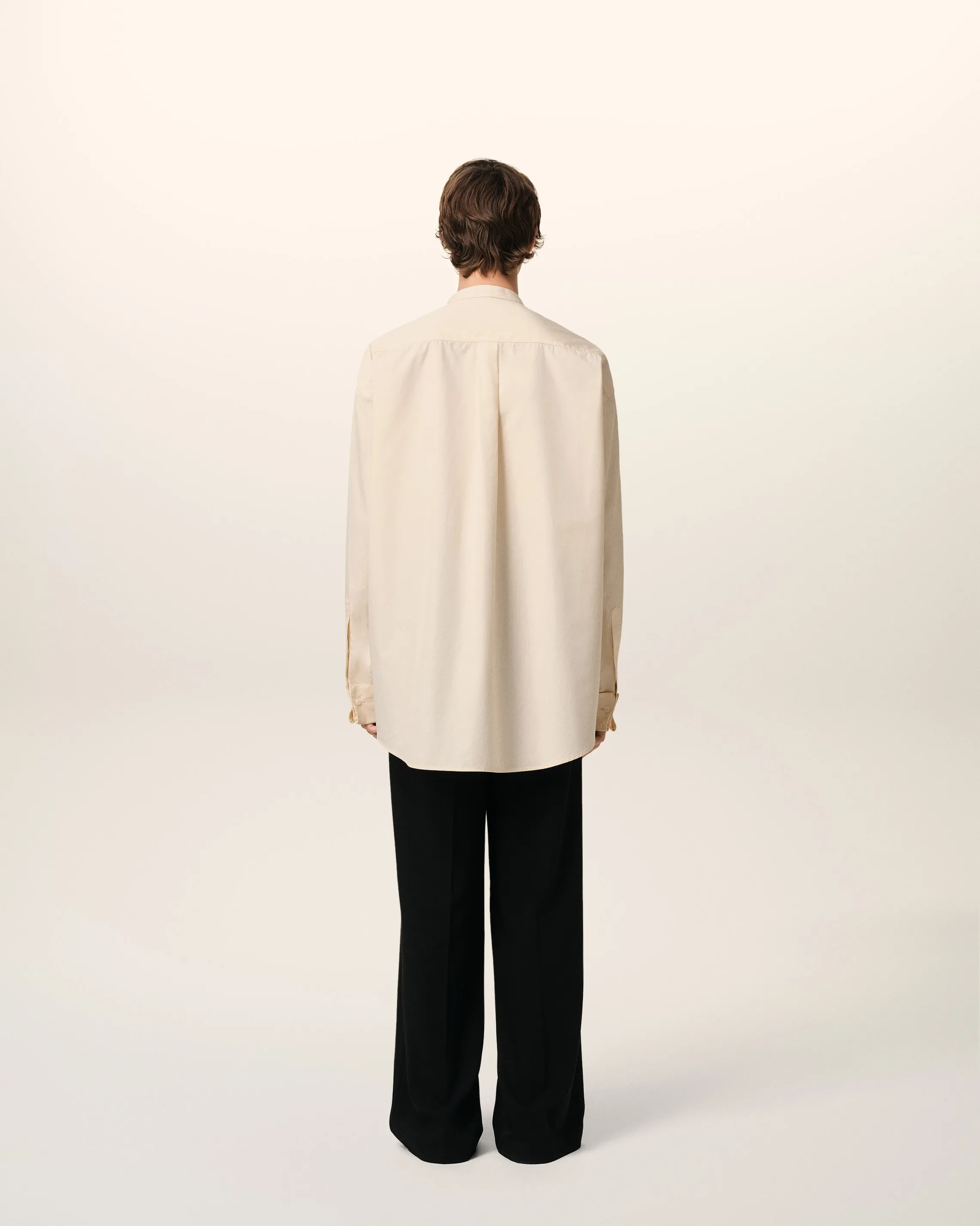 Chemise Beige Oversize En Coton sold by Ami product image thumbnail 5