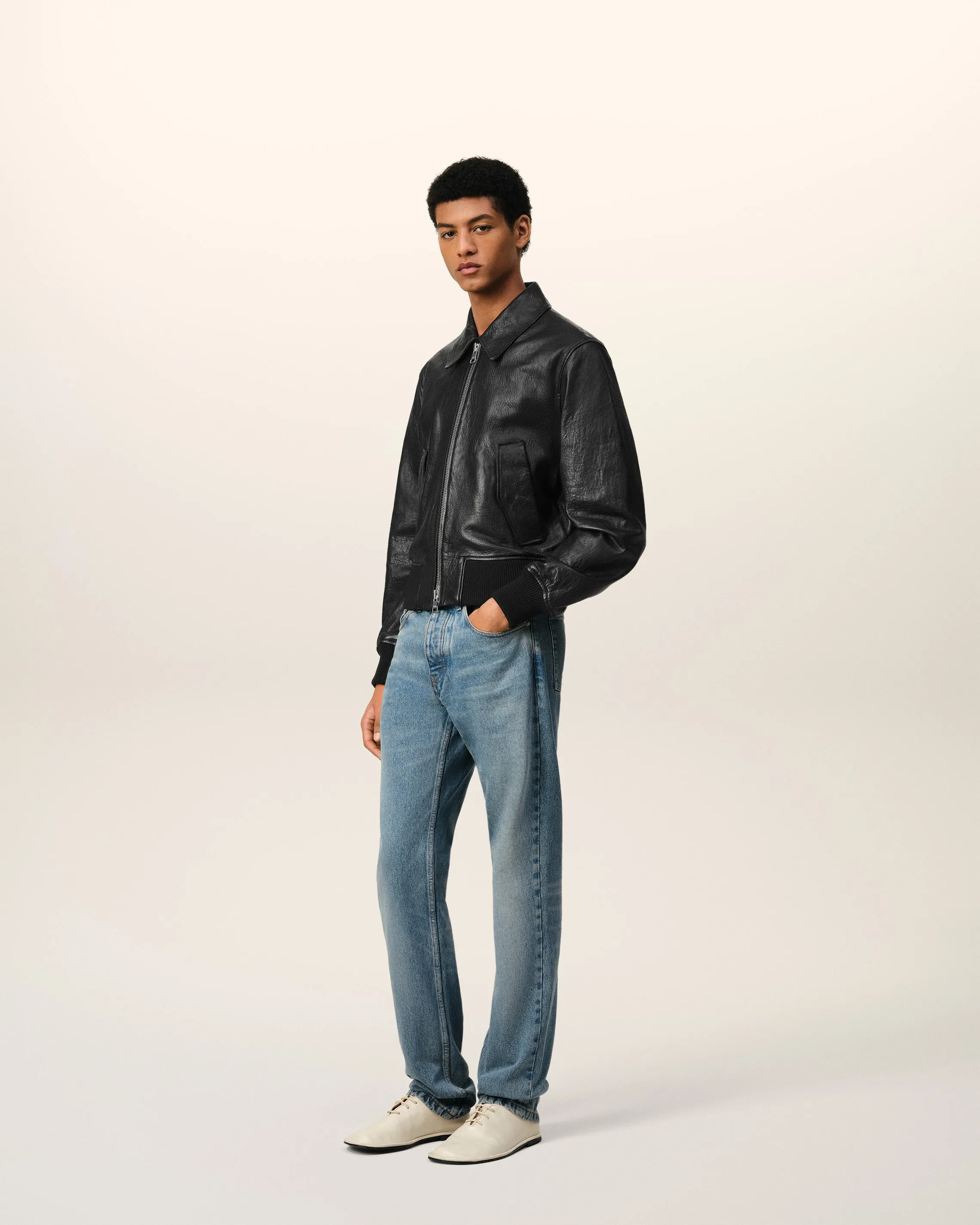 Veste Zippée En Cuir sold by Ami product image thumbnail 4