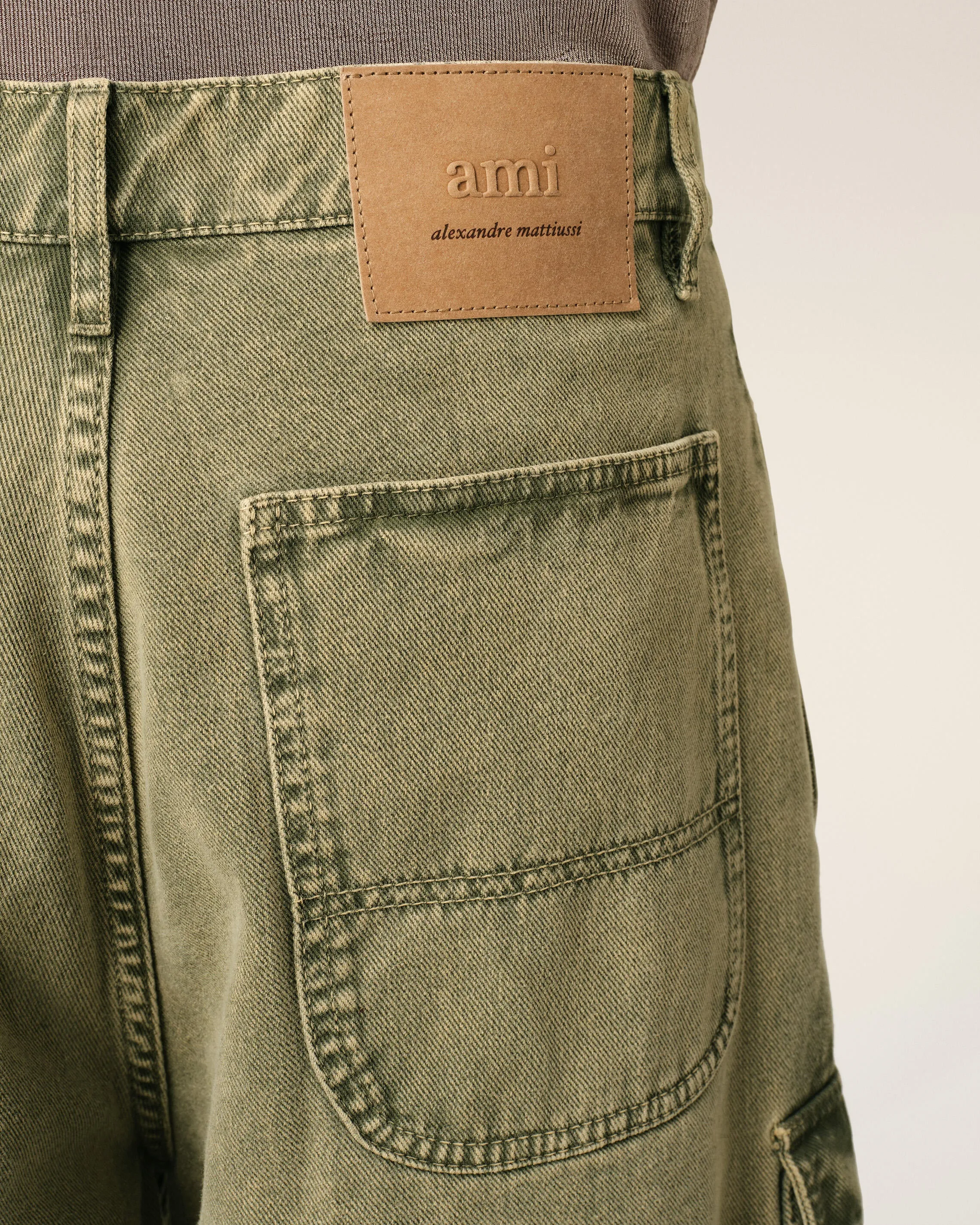 Bermuda Vert Cargo Coupe Large En Coton sold by Ami product image thumbnail 5