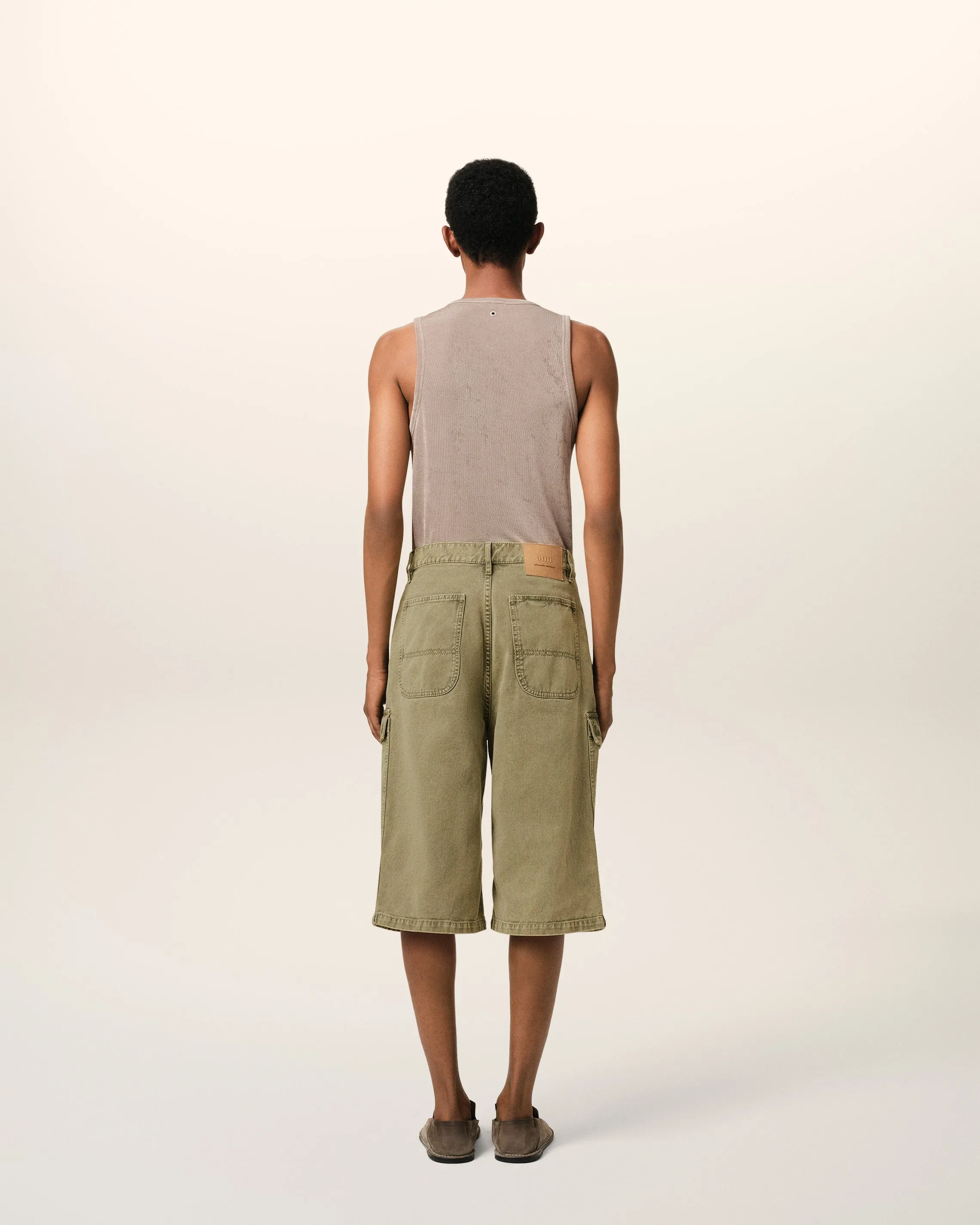 Bermuda Vert Cargo Coupe Large En Coton sold by Ami product image thumbnail 4