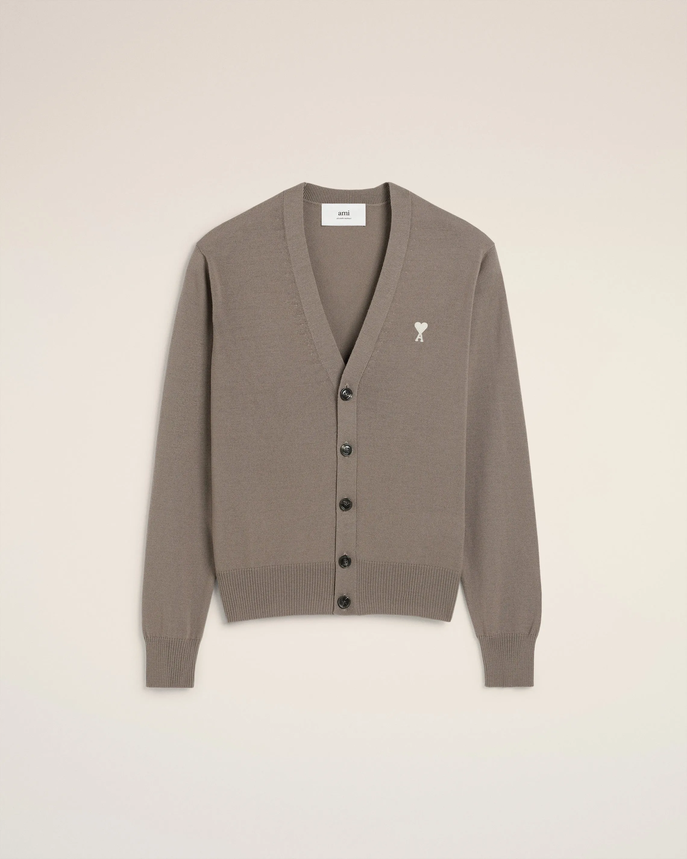 Cardigan Beige Ami de Coeur En Laine sold by Ami