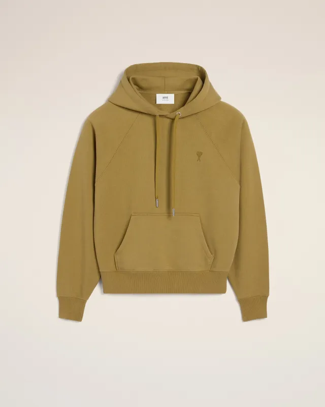 Hoodie Moutarde Ami de Coeur Ton Sur Ton En Coton sold by Ami