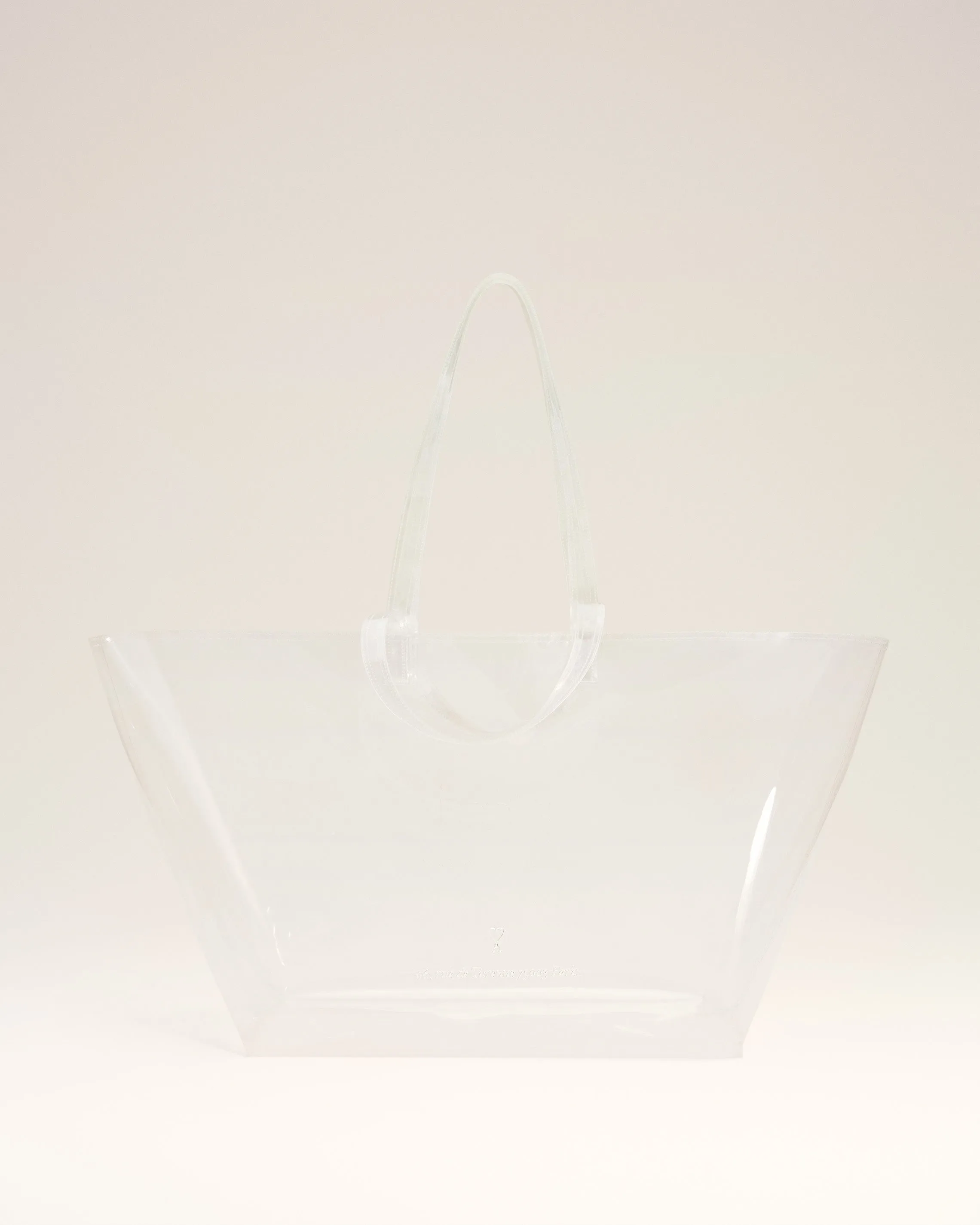 Cabas Midi Transparent En Edition Limitée unisexe sold by Ami product image thumbnail 3