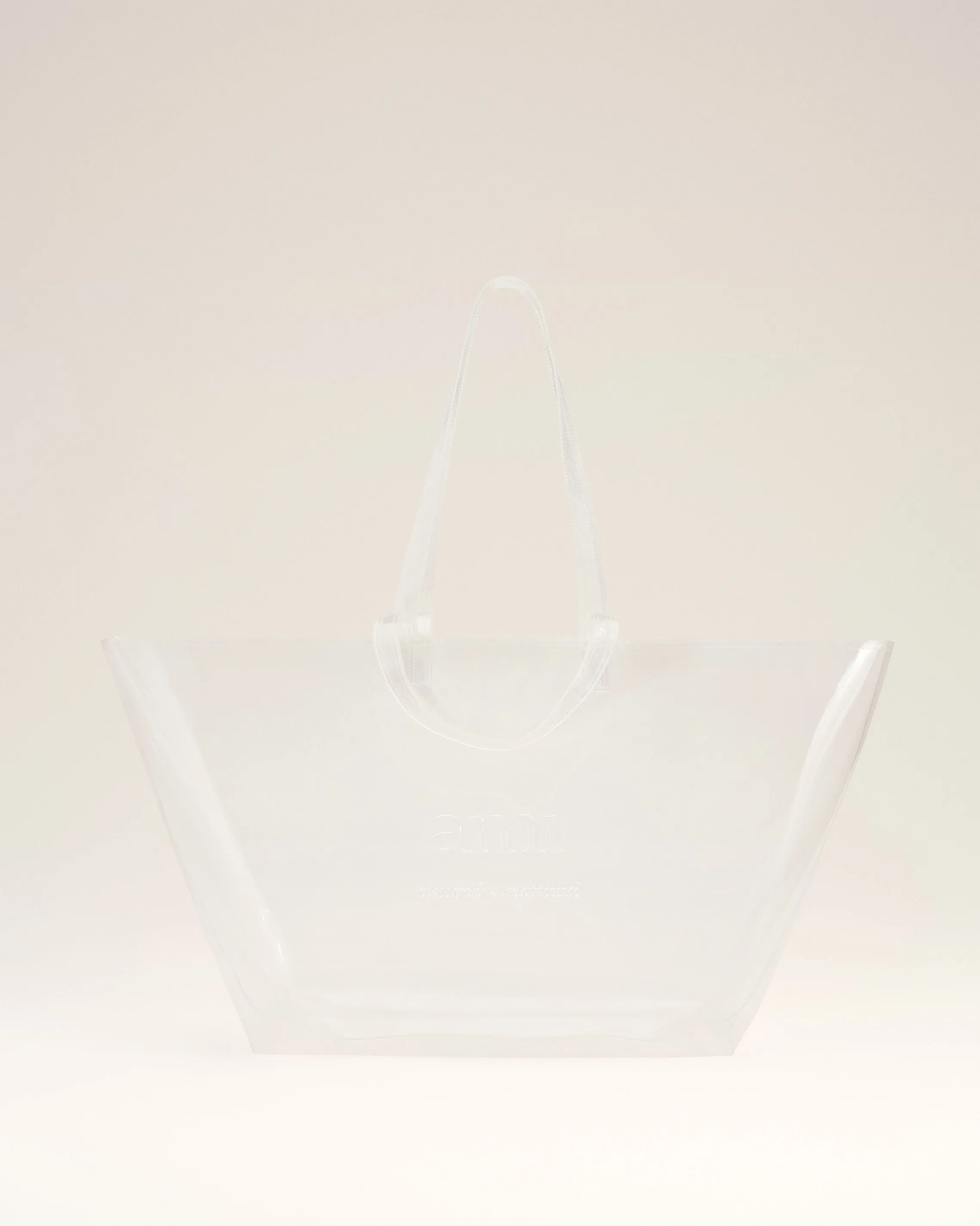 Cabas Midi Transparent En Edition Limitée unisexe sold by Ami