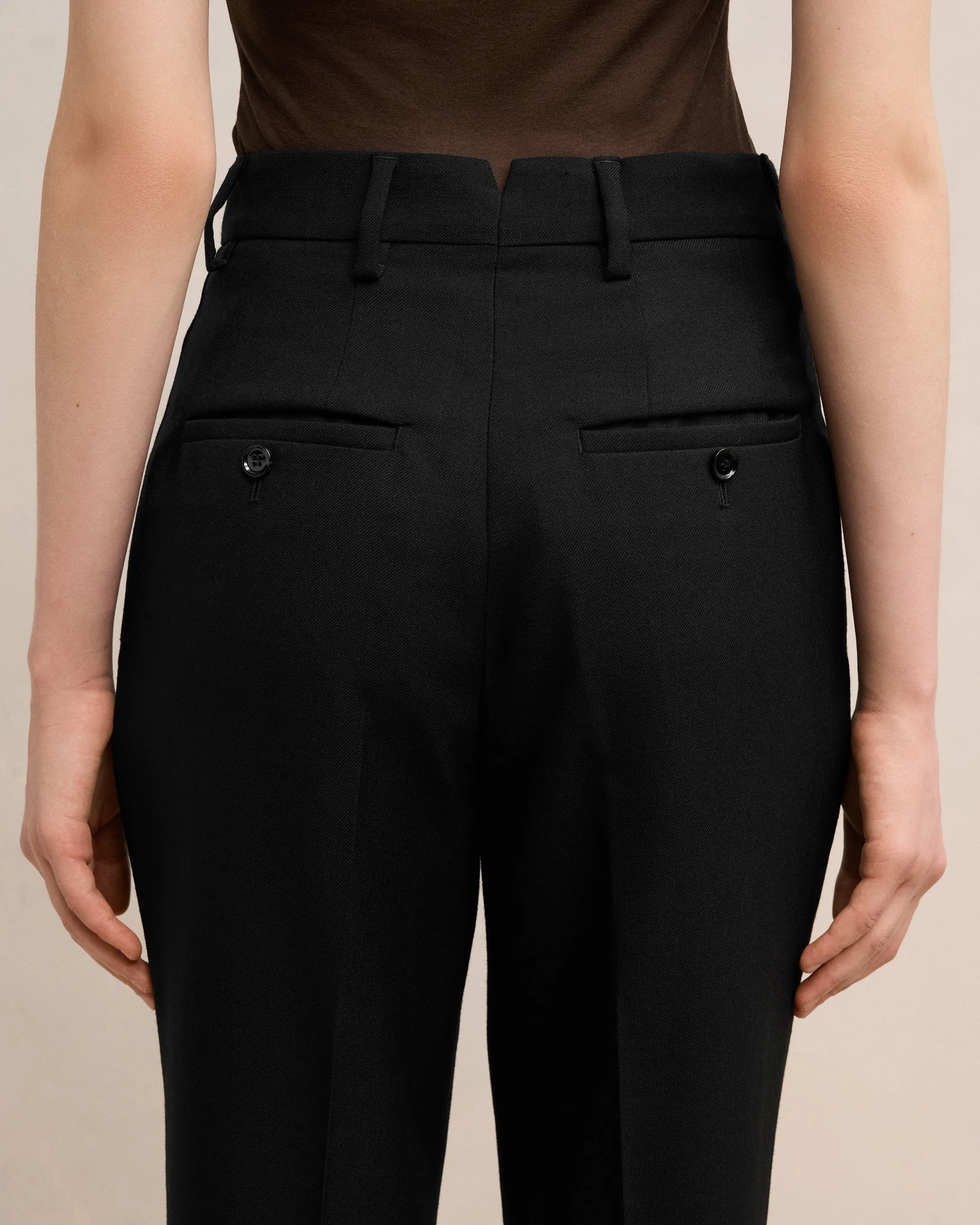 Pantalon Cigarette Taille Haute sold by Ami product image thumbnail 5