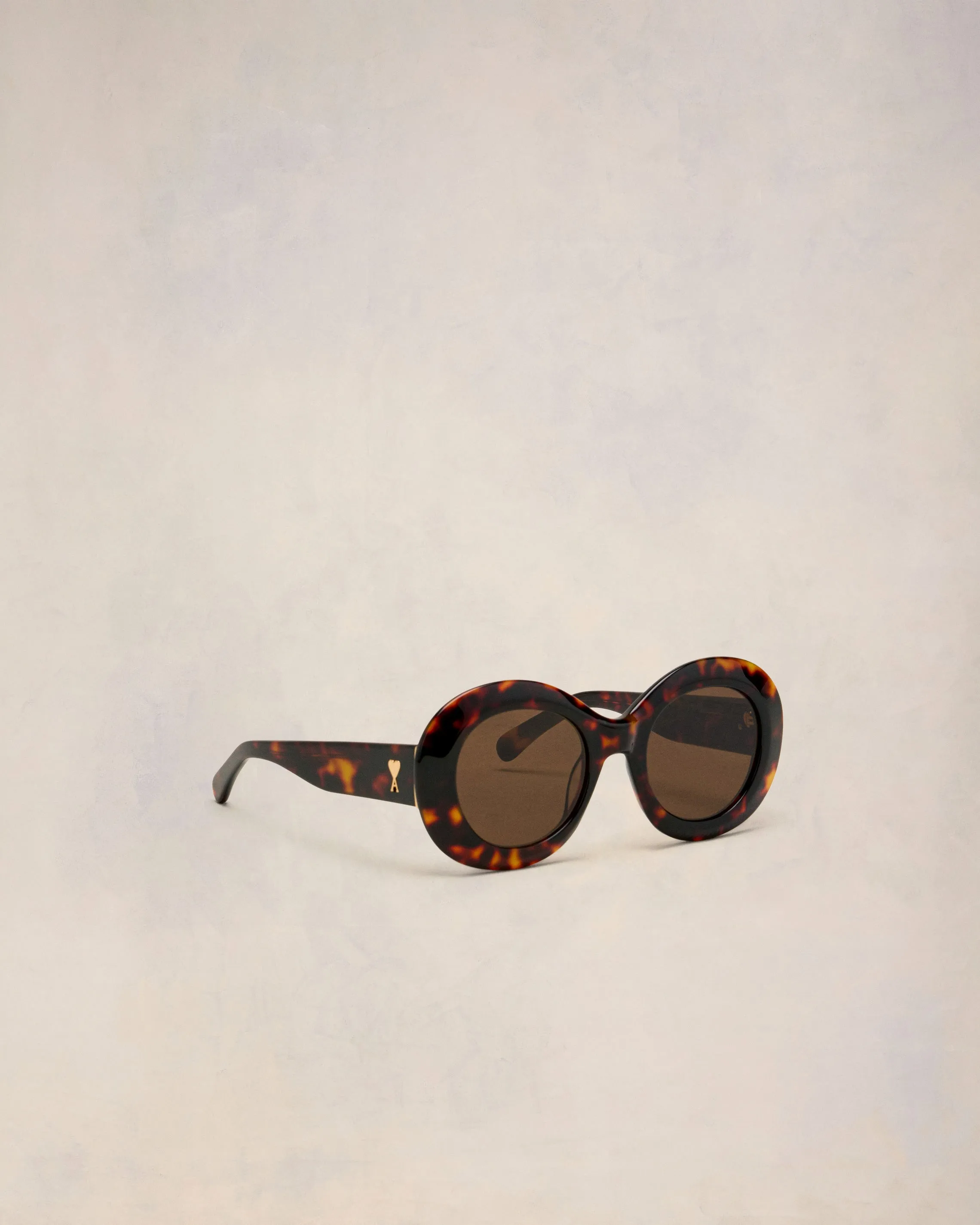 Lunettes De Soleil Rondes Ami de Coeur Marrons sold by Ami product image thumbnail 3