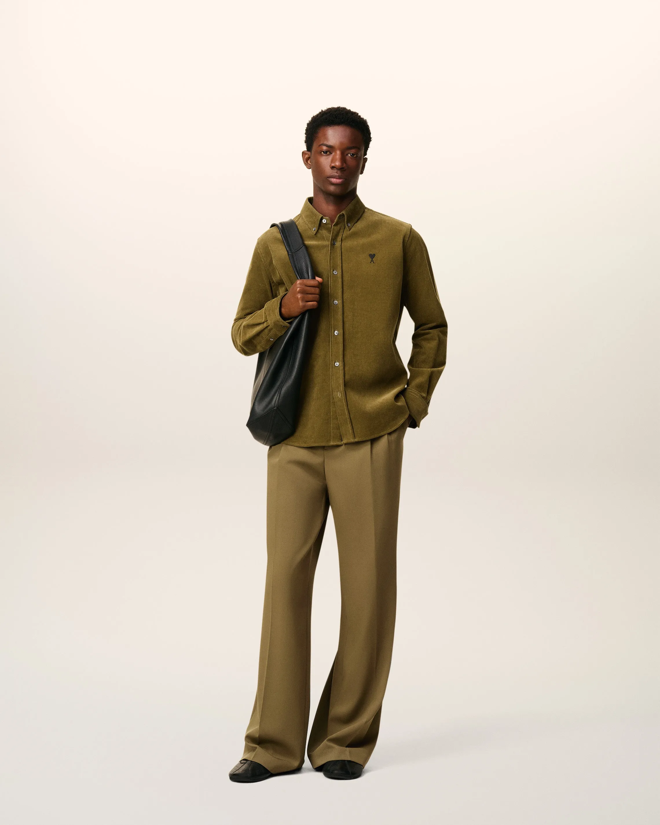 Chemise Verte Col Boutonné Ami De Coeur En Coton sold by Ami product image thumbnail 2