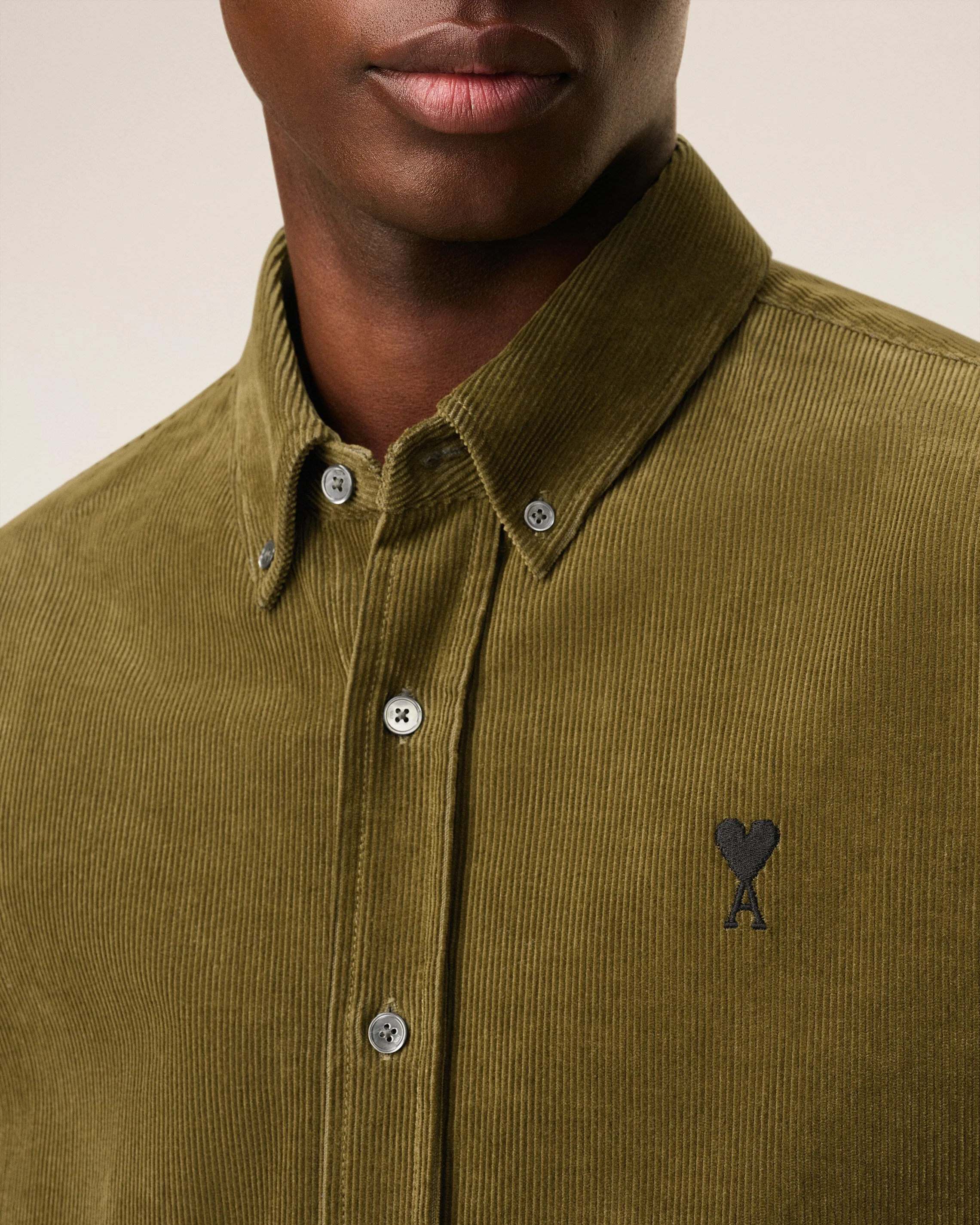 Chemise Verte Col Boutonné Ami De Coeur En Coton sold by Ami product image thumbnail 4