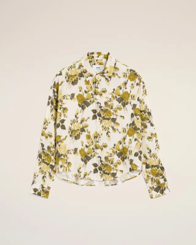 Chemise Verte Boxy Ami Imprimé Fleuris sold by Ami