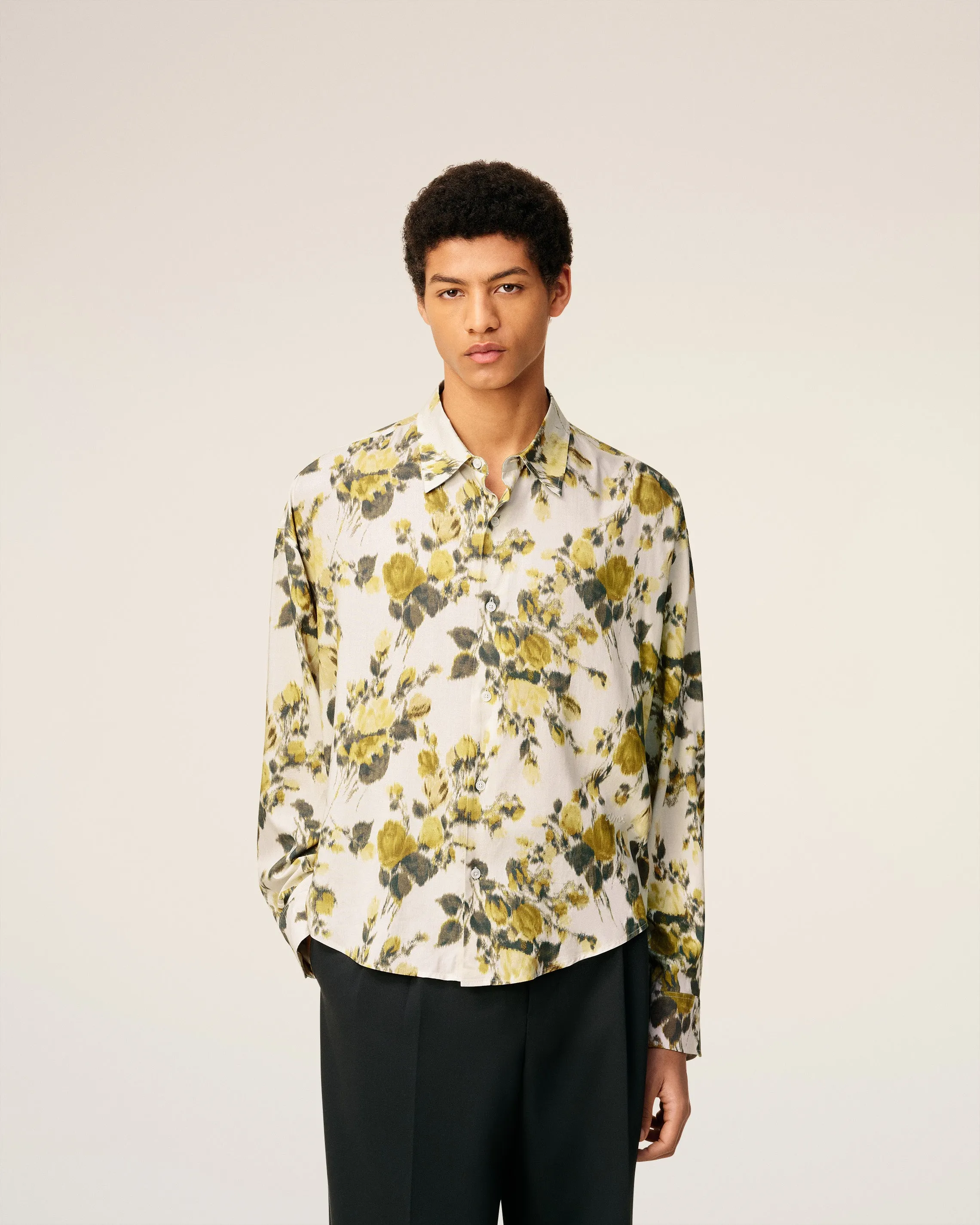 Chemise Verte Boxy Ami Imprimé Fleuris sold by Ami product image thumbnail 3
