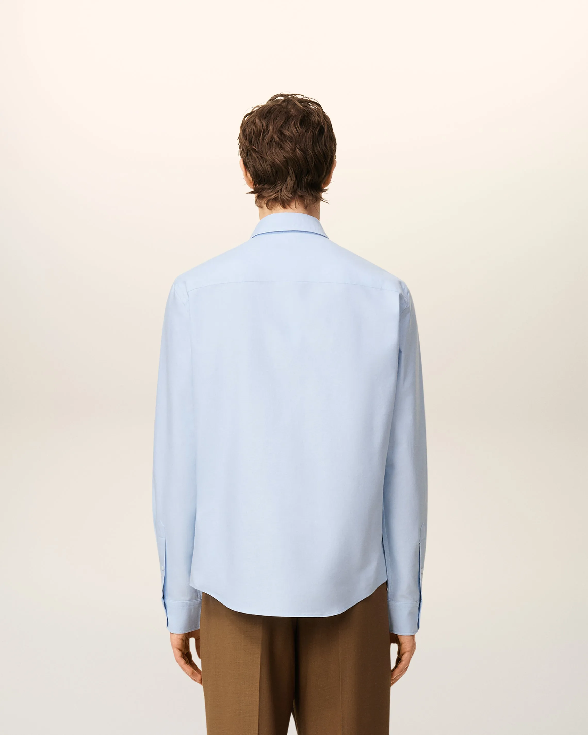 Chemise Oxford Bleu Ami De Coeur en Coton sold by Ami product image thumbnail 5