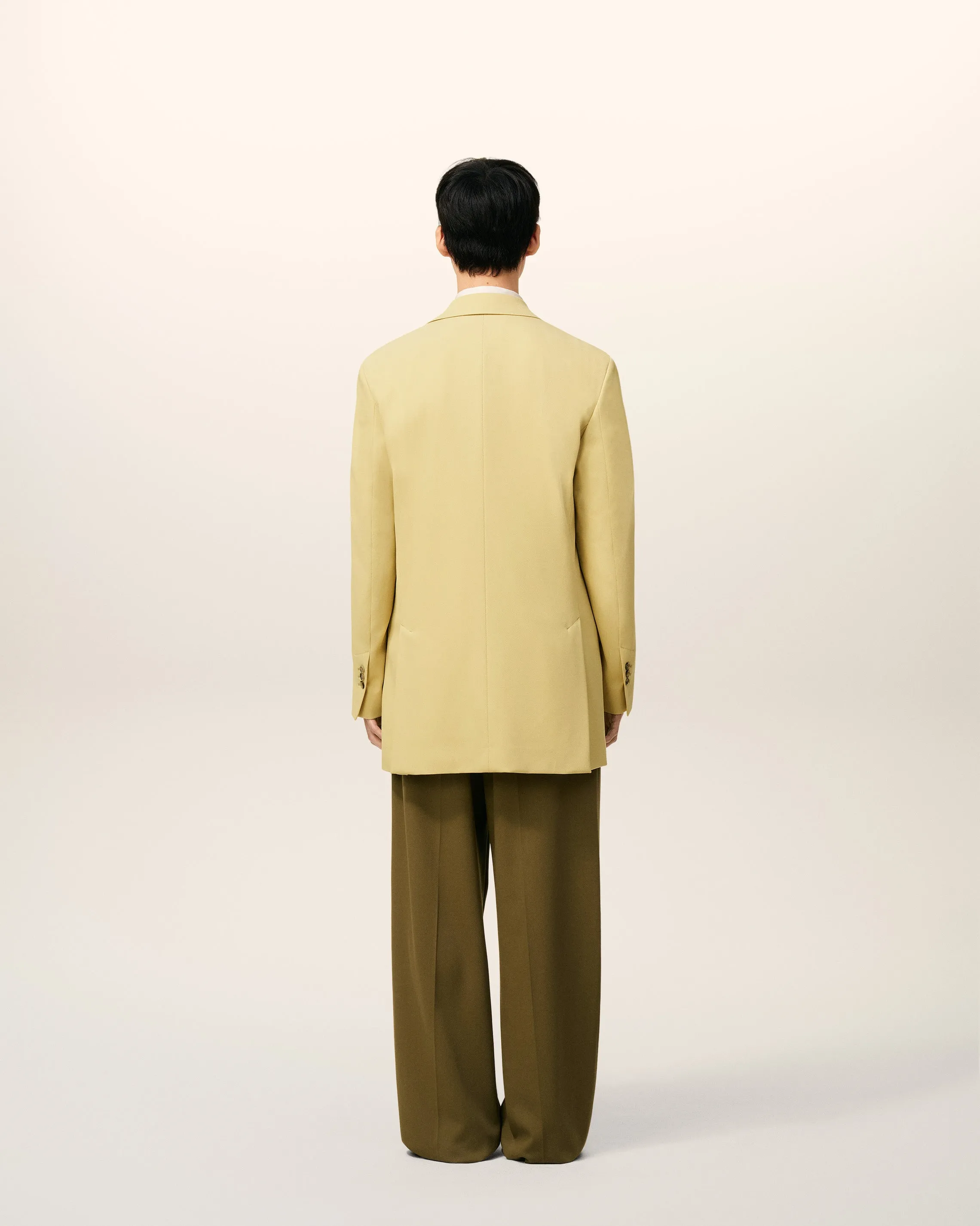 Veste Verte Deux Boutons Ample En Laine sold by Ami product image thumbnail 5