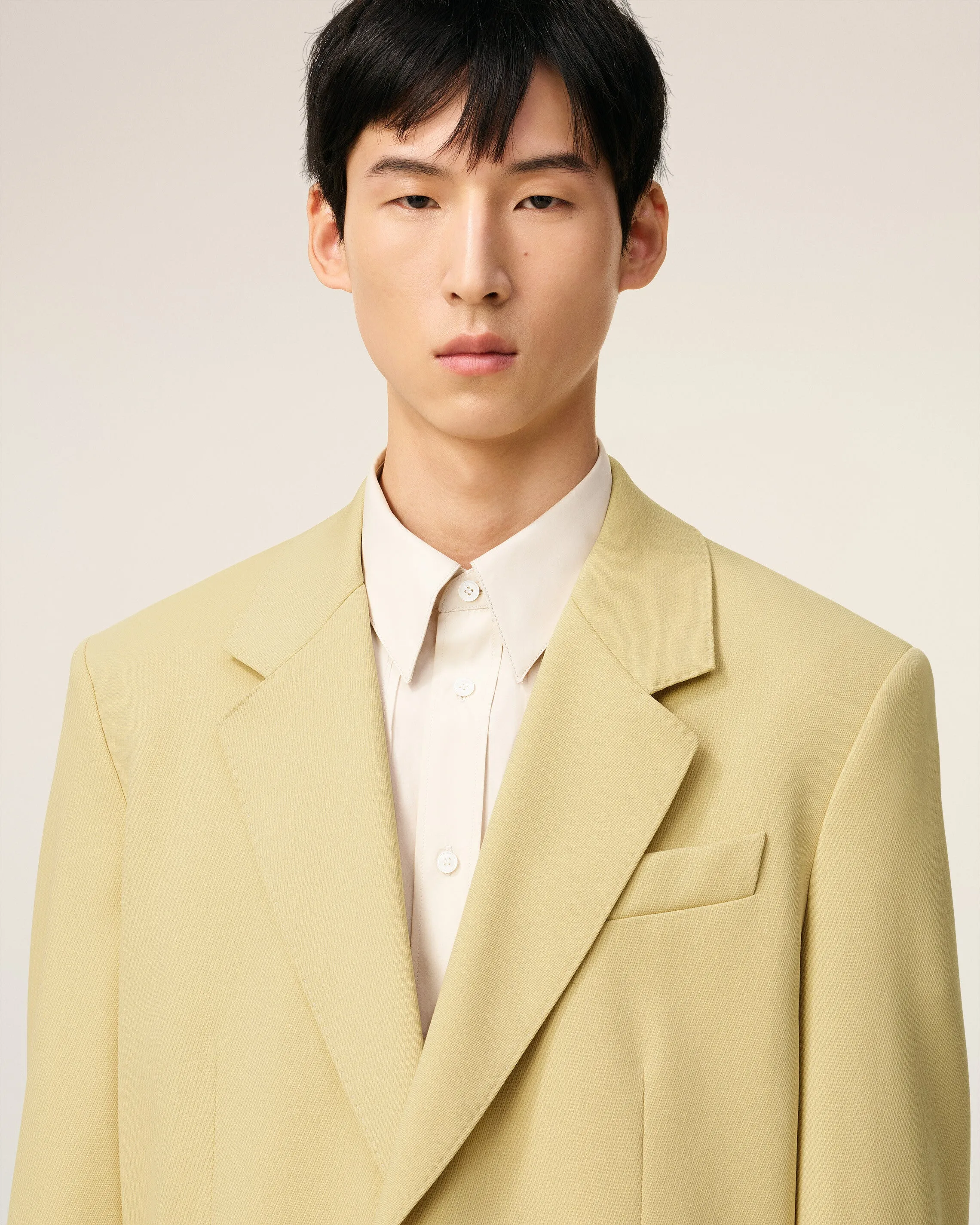 Veste Verte Deux Boutons Ample En Laine sold by Ami product image thumbnail 4