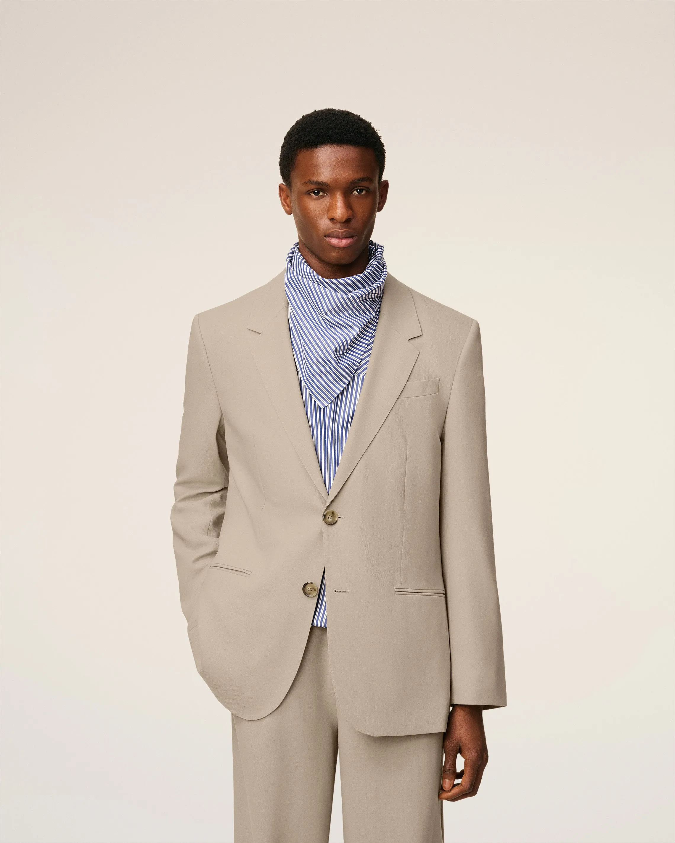 Veste Beige de Tailleur En Laine sold by Ami product image thumbnail 3