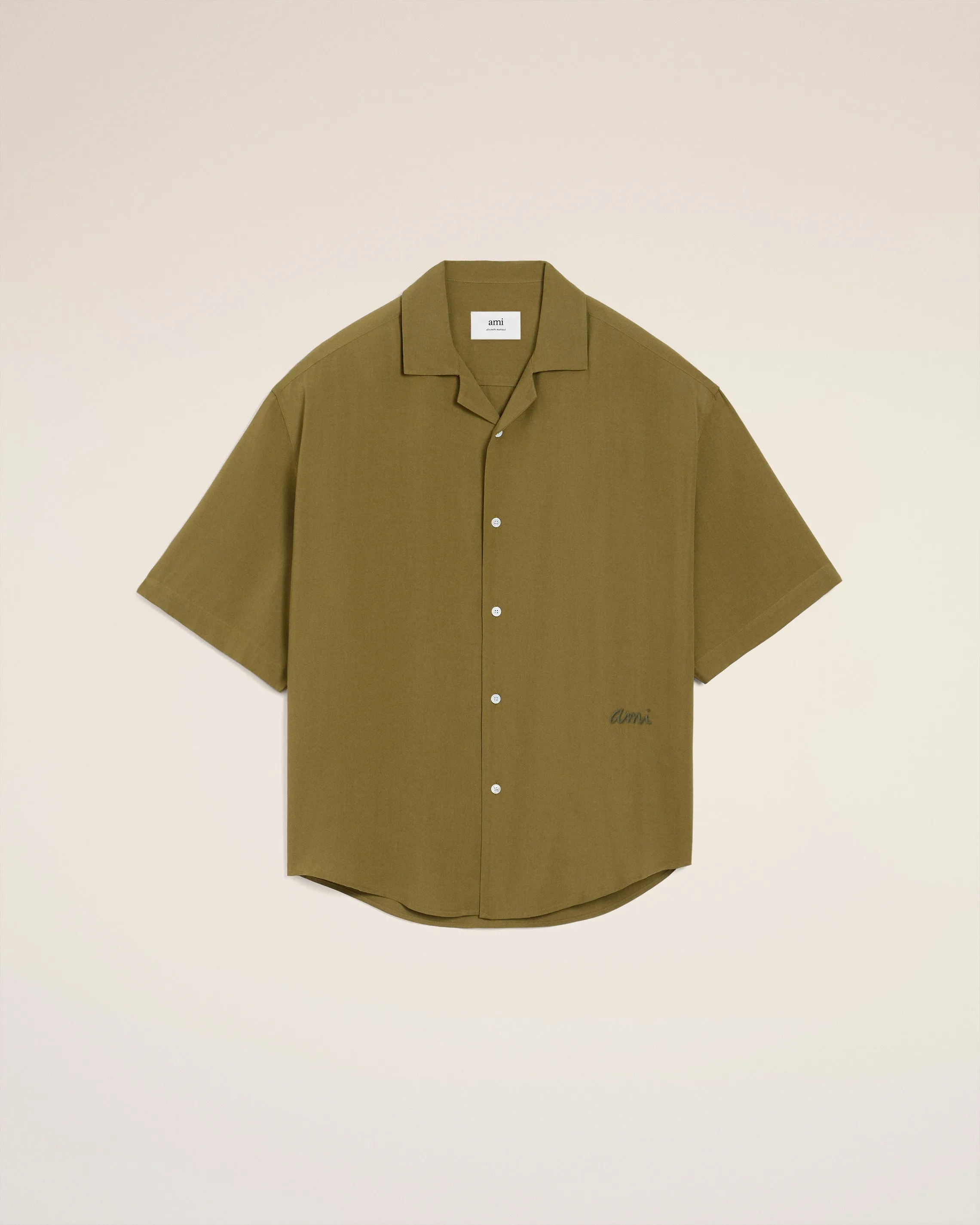 Chemise Verte Manches Courtes Ami Unie sold by Ami