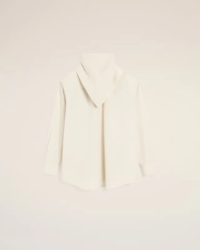 Blouse Blanche Col Bandana Manches Longues En Coton sold by Ami