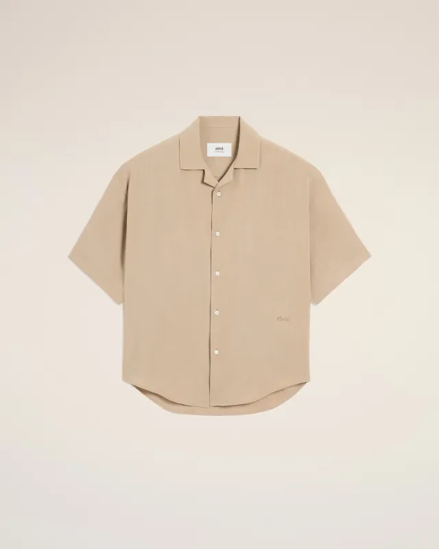 Chemise Beige Manches Courtes  Ami Unie sold by Ami