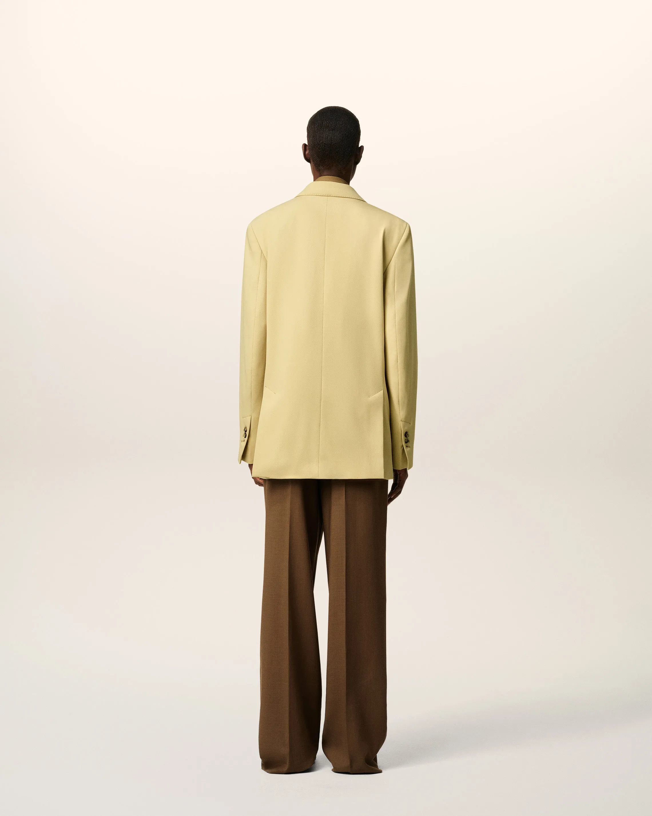 Veste Verte Ample Deux Boutons En Laine sold by Ami product image thumbnail 5