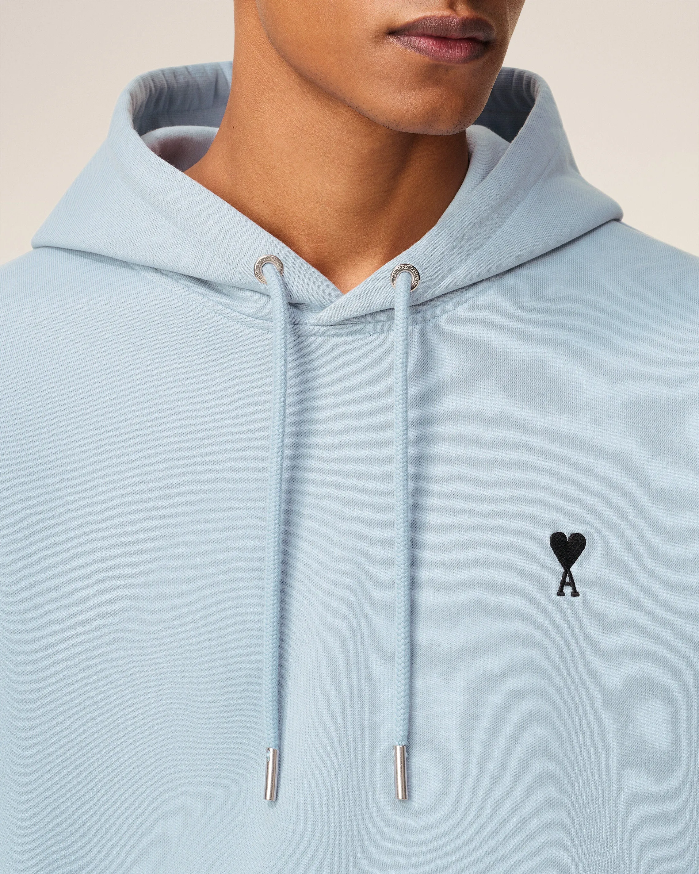 Hoodie Bleu Ami De Coeur En Coton sold by Ami product image thumbnail 4