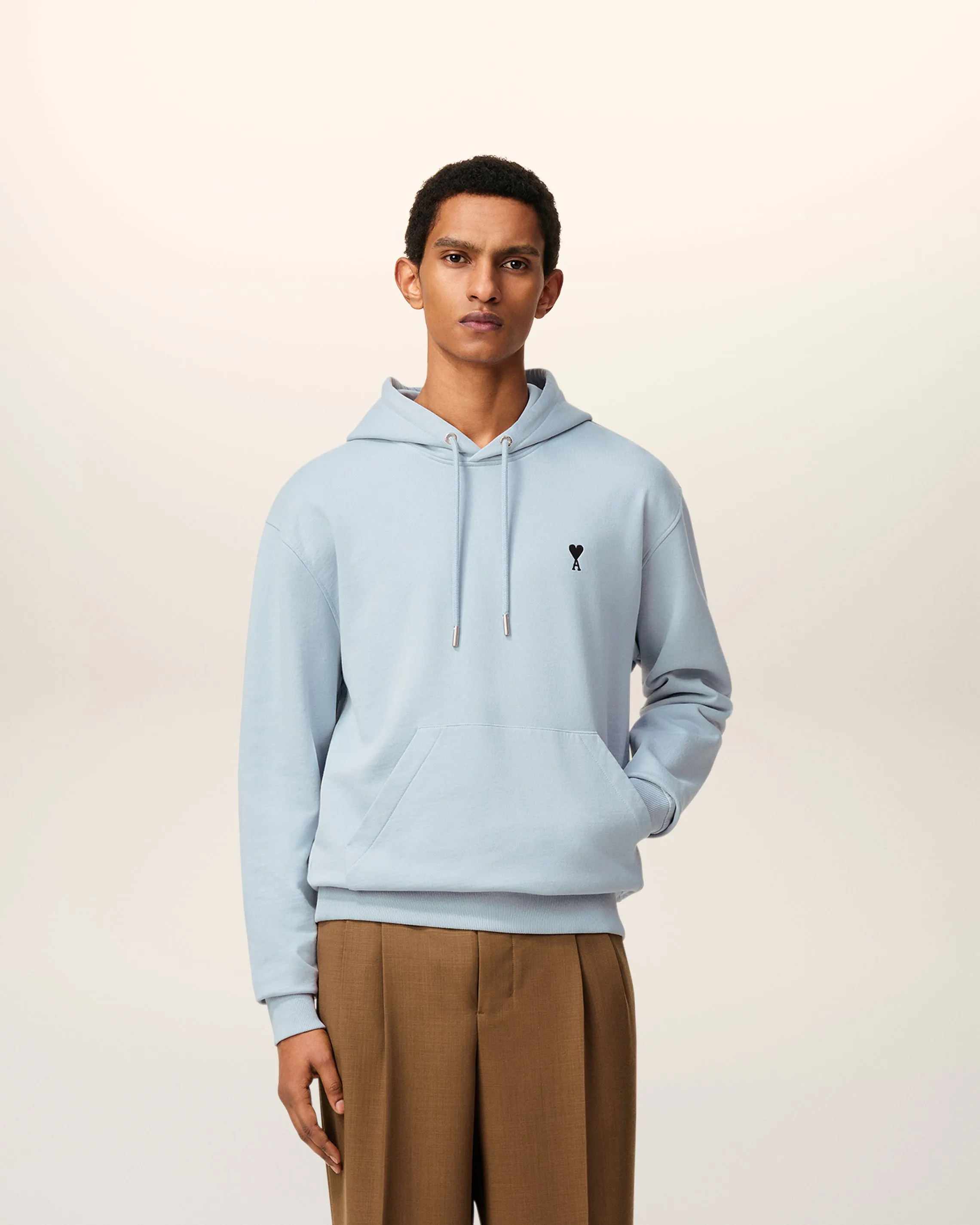 Hoodie Bleu Ami De Coeur En Coton sold by Ami product image thumbnail 2