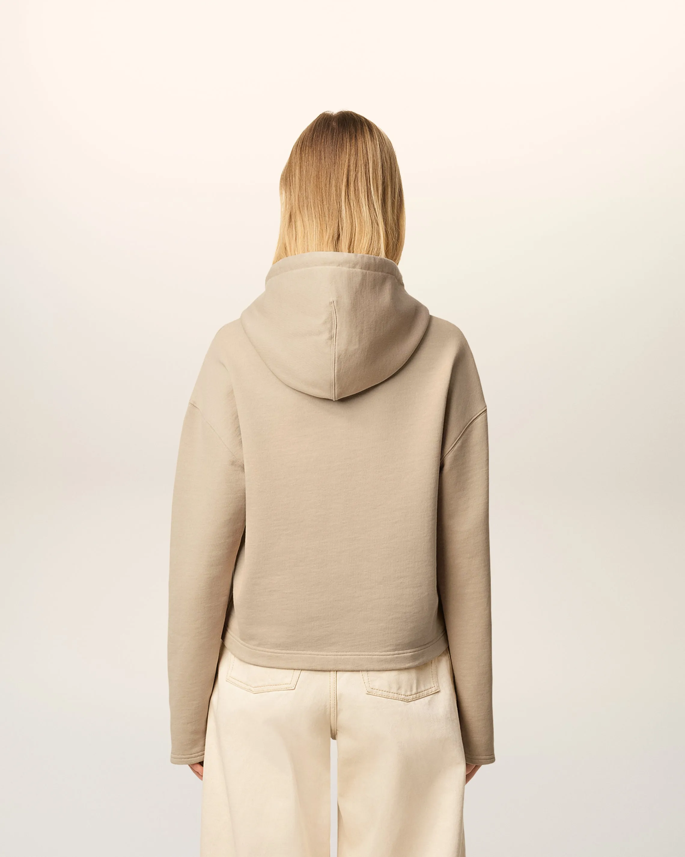 Hoodie Beige Ami De Coeur Contrasté En Coton sold by Ami product image thumbnail 5