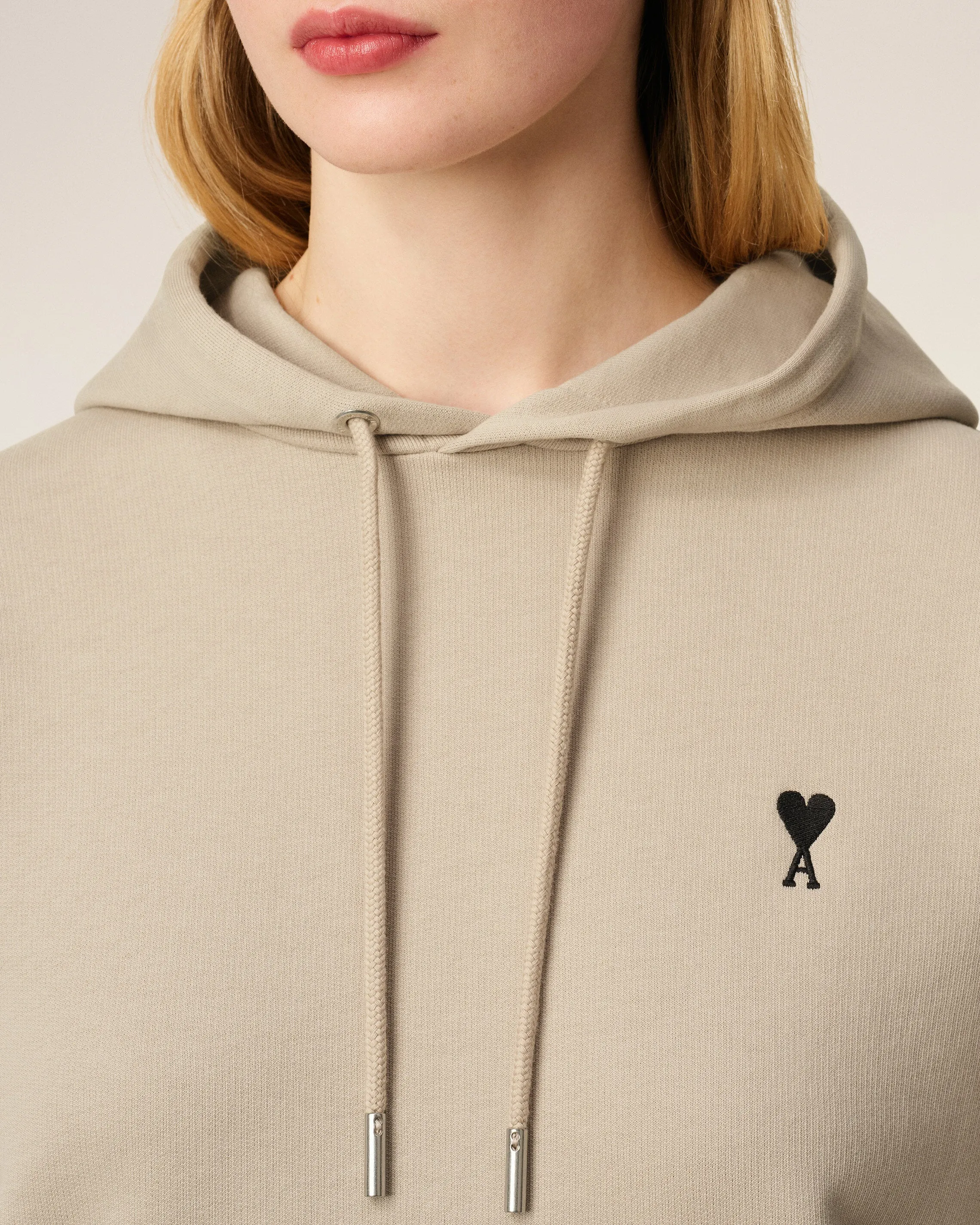 Hoodie Beige Ami De Coeur Contrasté En Coton sold by Ami product image thumbnail 4
