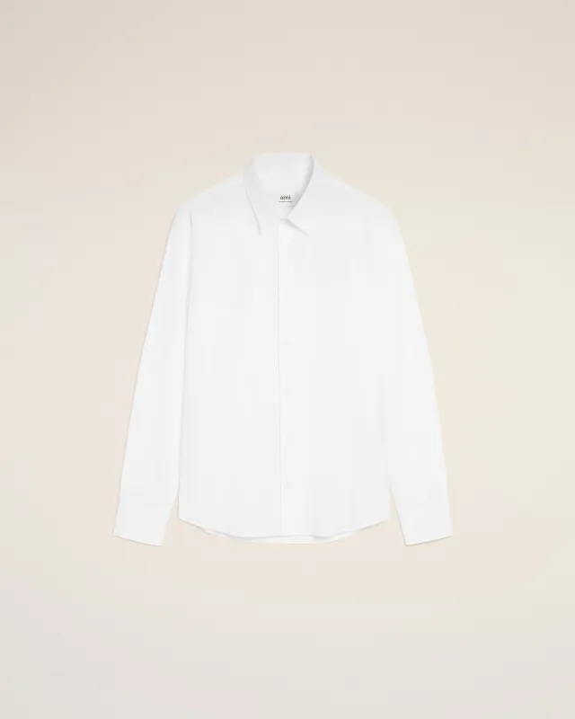 Chemise Blanche Tailor En Popeline De Coton sold by Ami