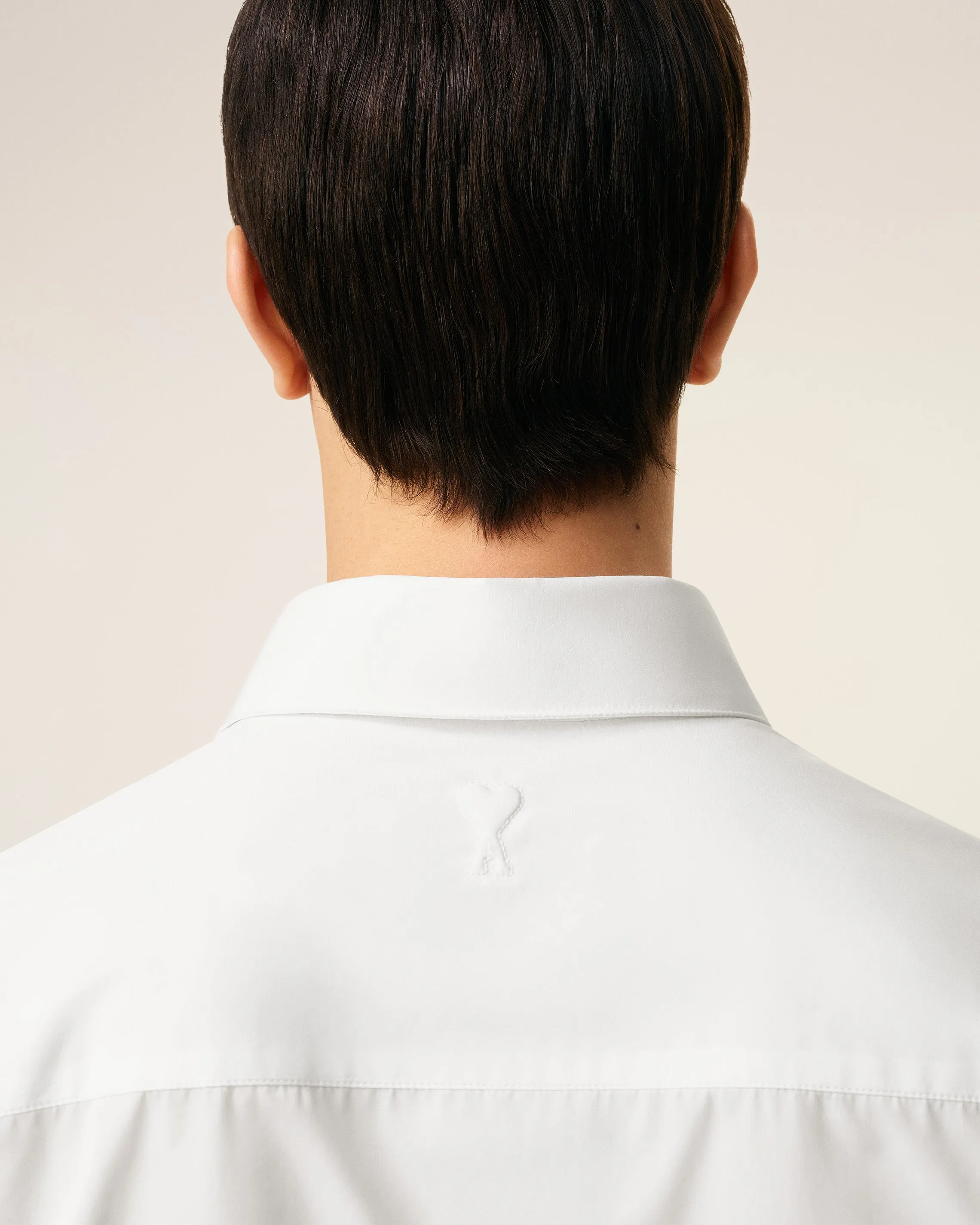 Chemise Tailor Blanche Ami De Coeur Brodé en Coton sold by Ami product image thumbnail 4