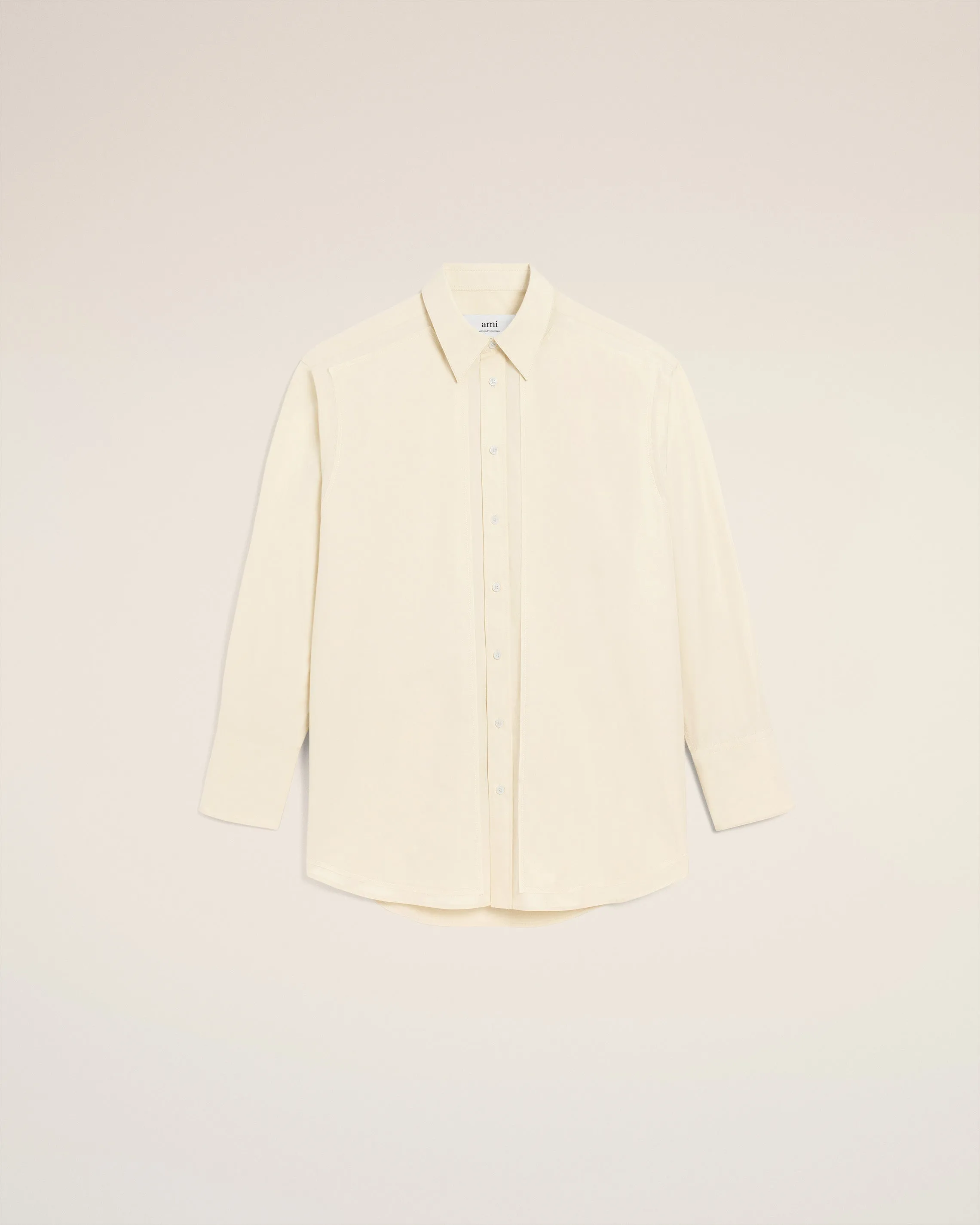 Chemise Blanche Oversize Bords Francs En Coton sold by Ami