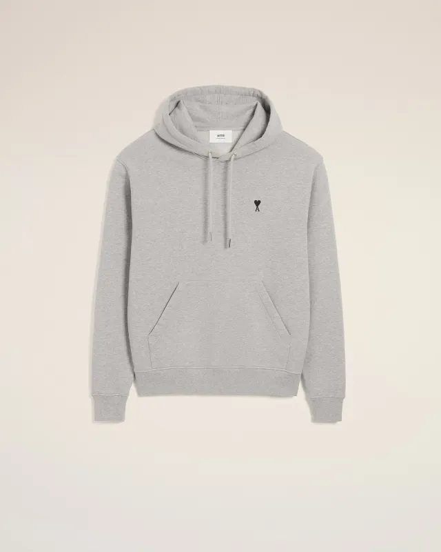 Hoodie Gris Ami De Coeur En Coton sold by Ami