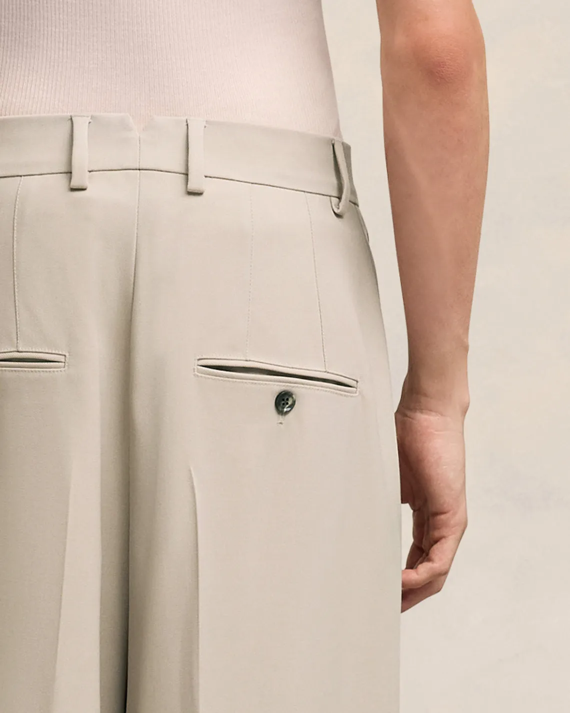 Pantalon Large Taille Haute sold by Ami product image thumbnail 5