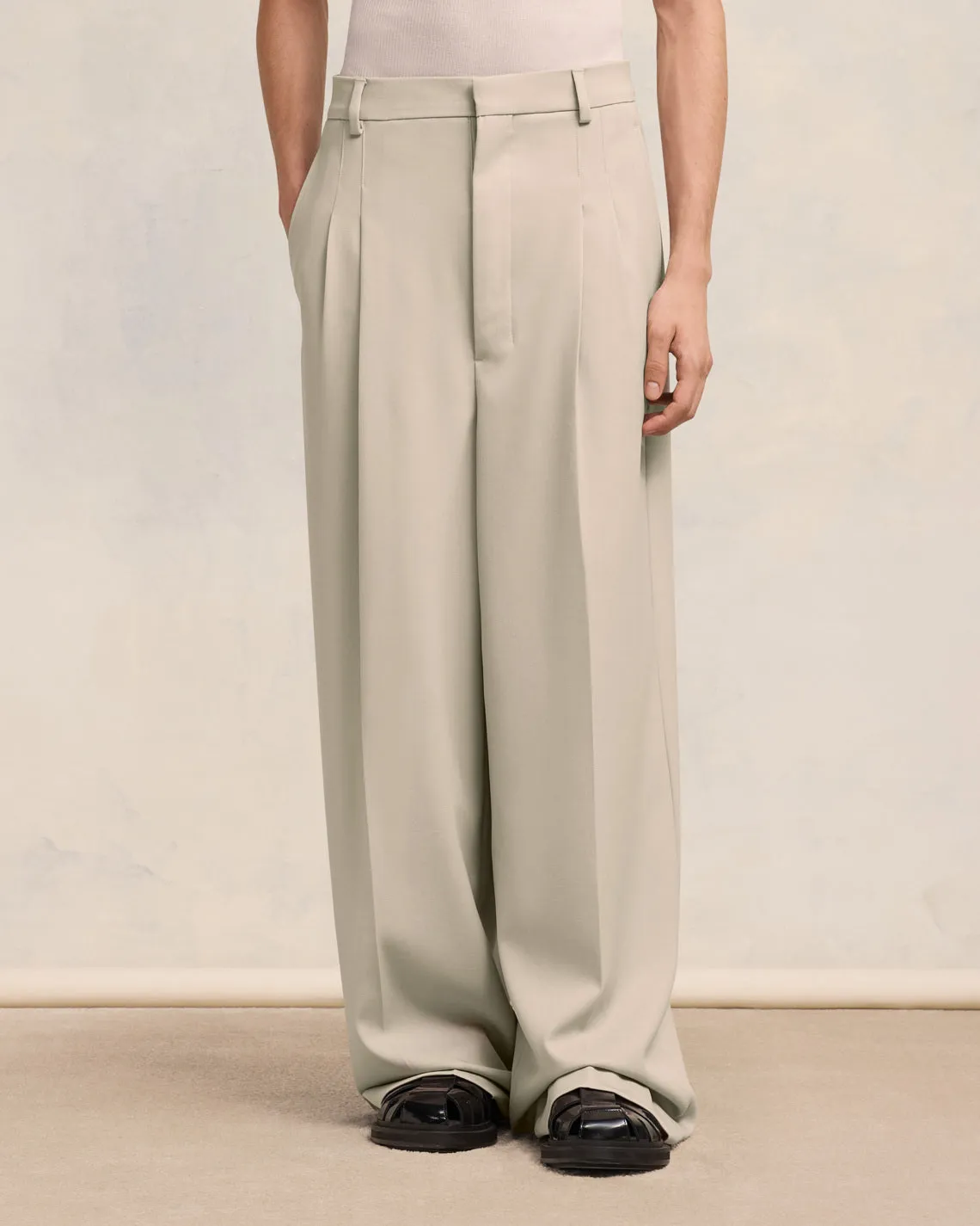 Pantalon Large Taille Haute sold by Ami product image thumbnail 3