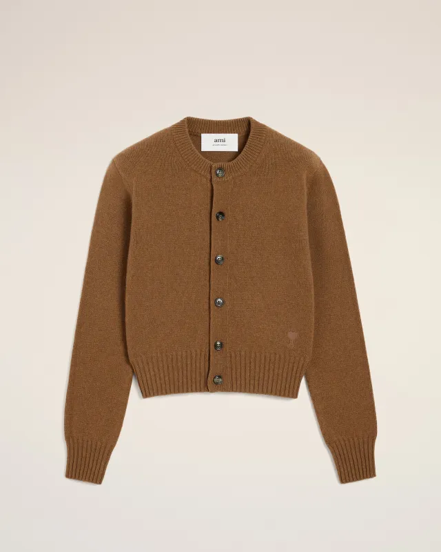 Cardigan Marron Ami De Coeur En Cachemire sold by Ami