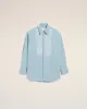 Chemise Bleue Oversize En Coton sold by Ami