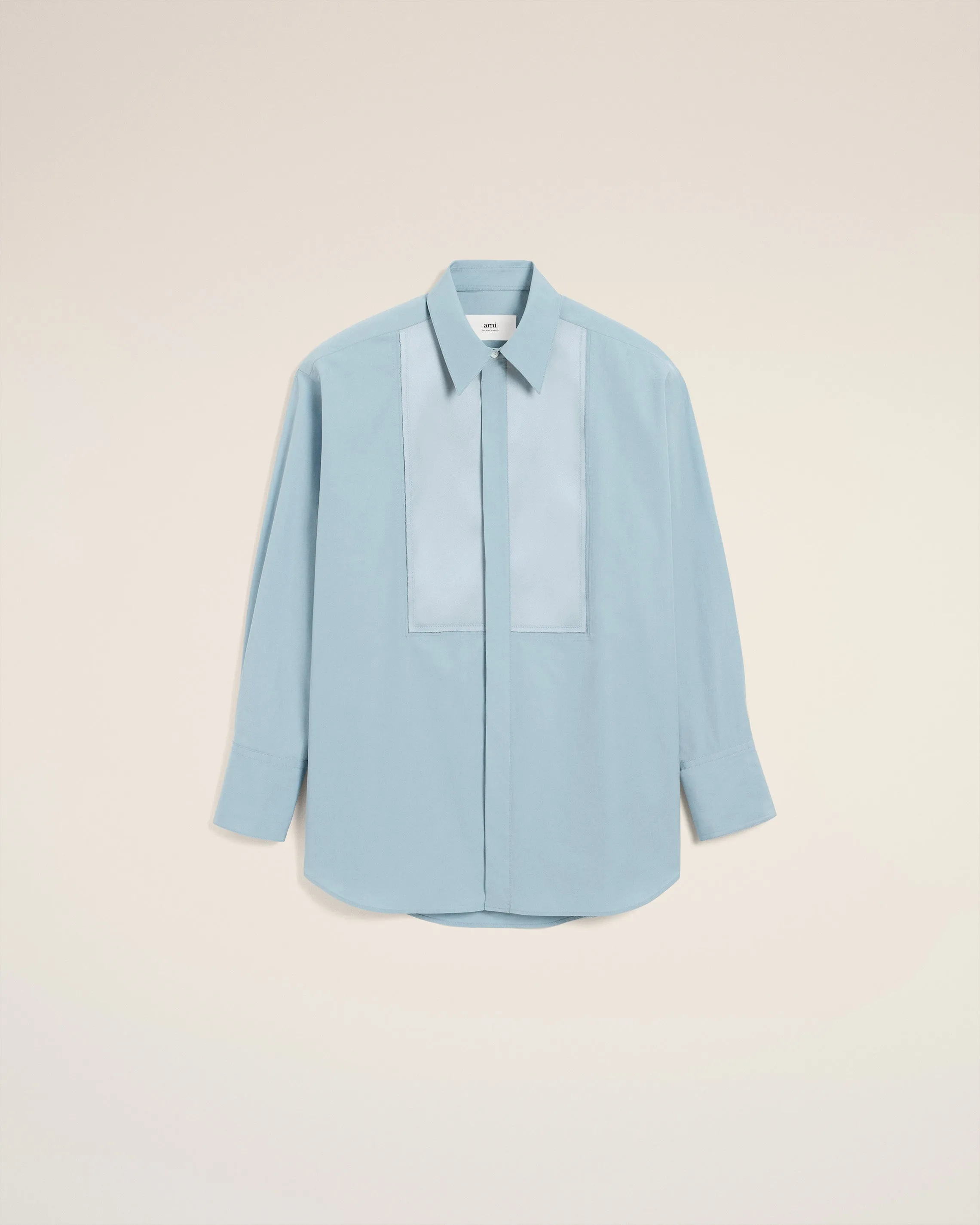 Chemise Bleue Oversize En Coton sold by Ami