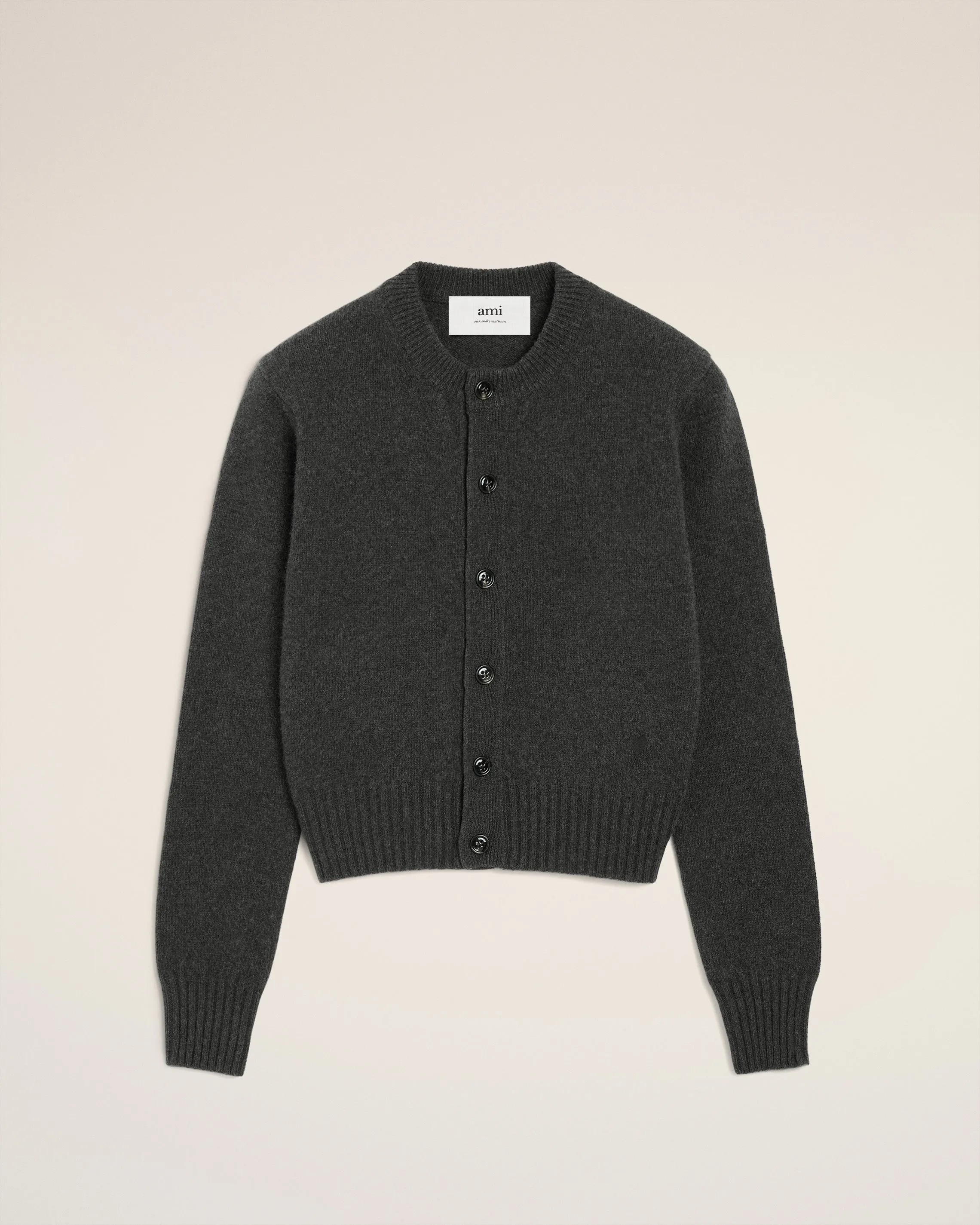 Cardigan Gris Ami De Coeur En Cachemire sold by Ami
