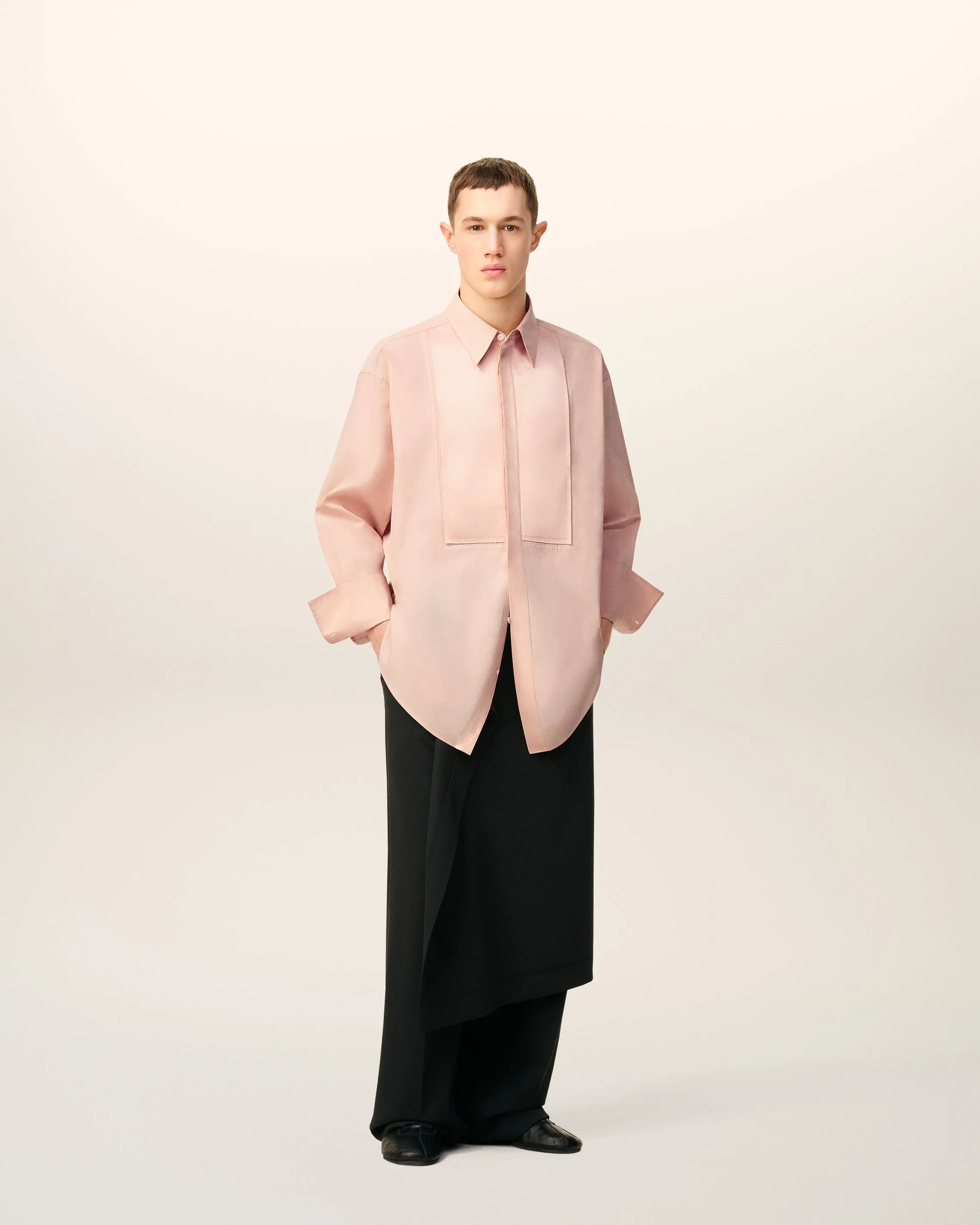 Chemise Rose Oversize En Coton sold by Ami product image thumbnail 2
