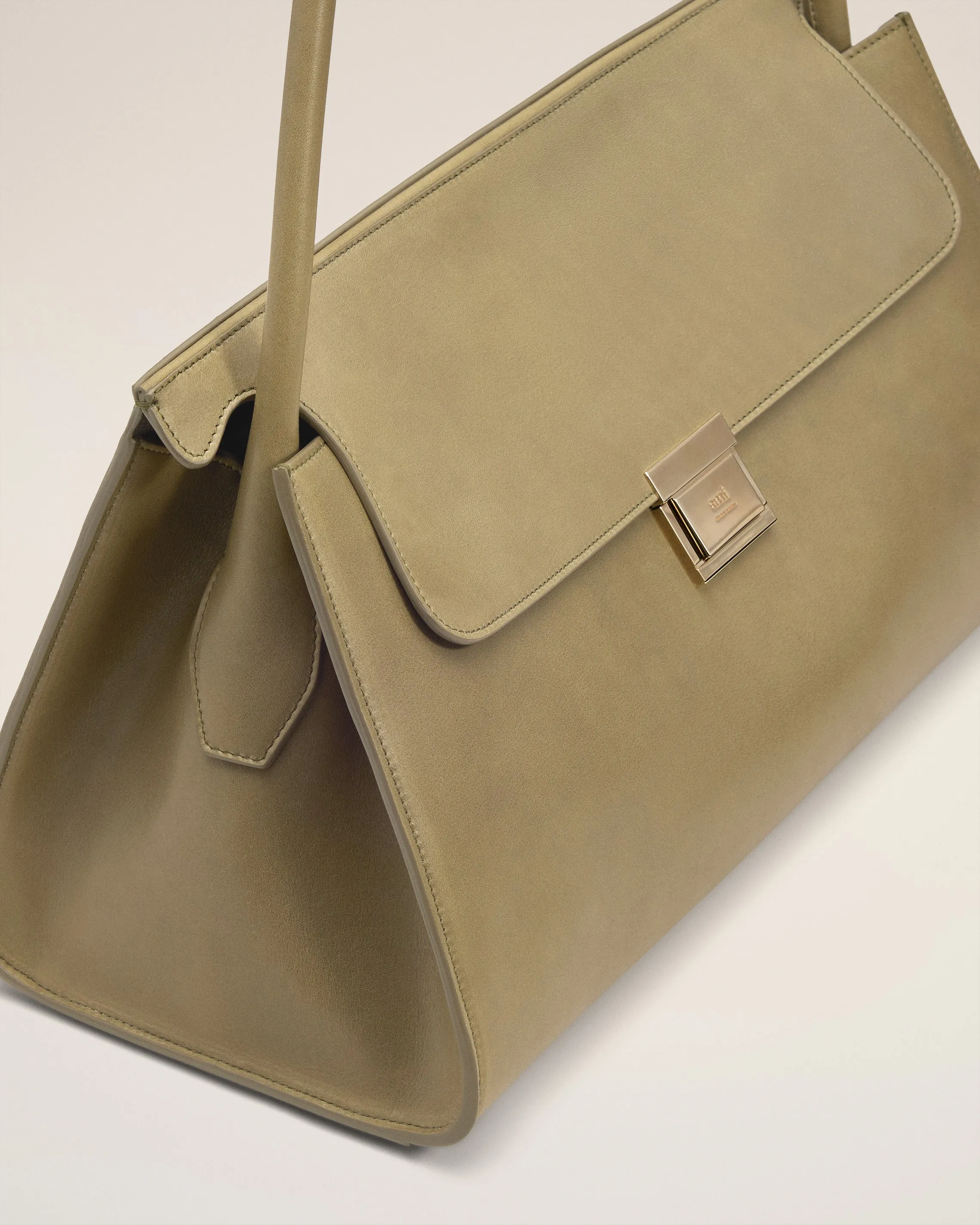 Sac Vert Mimi En Cuir Lisse sold by Ami product image thumbnail 5