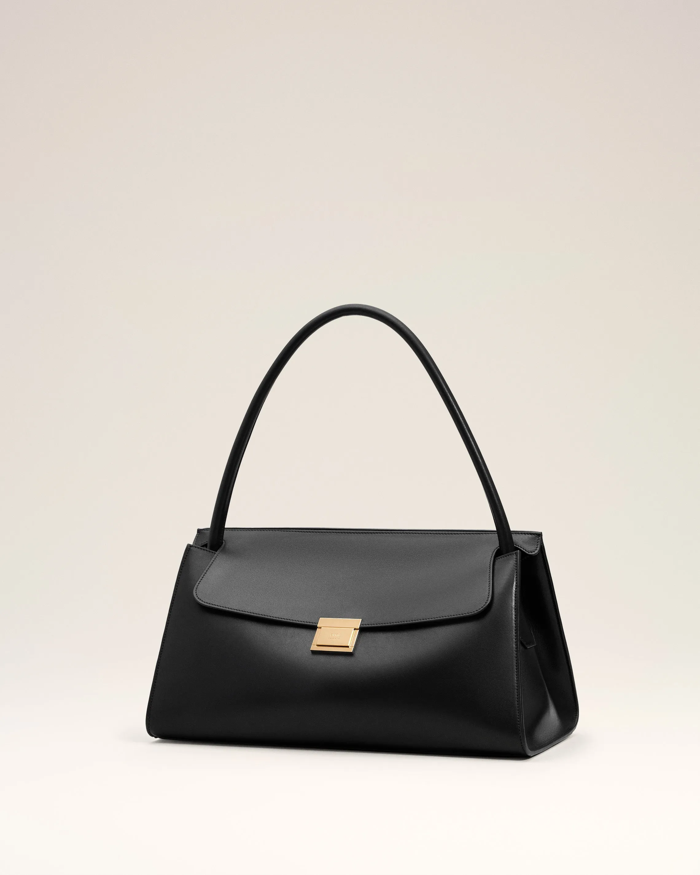 Sac Mimi Noir en Cuir Lisse sold by Ami product image thumbnail 3