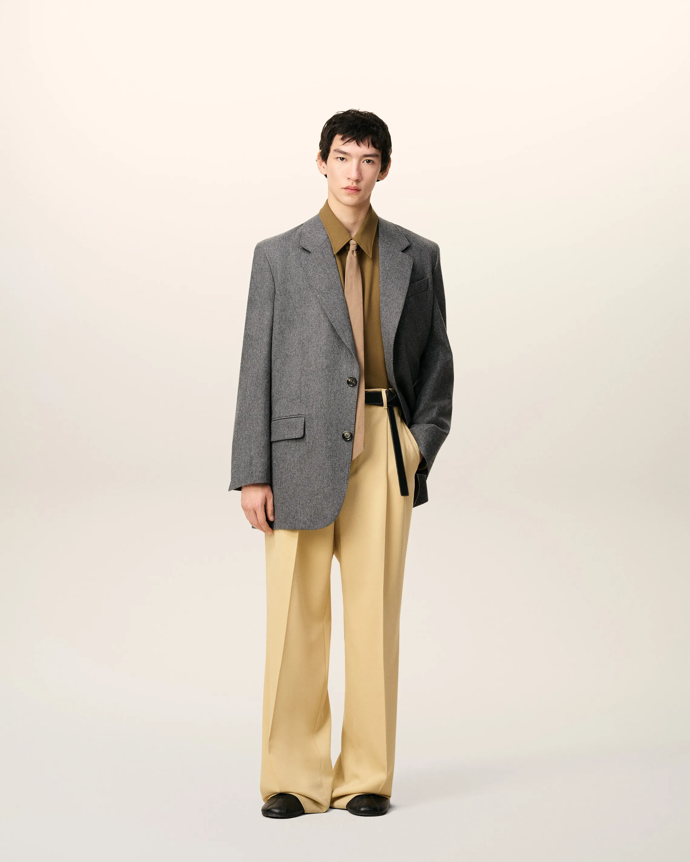 Veste Grise Ample En Laine sold by Ami product image thumbnail 2