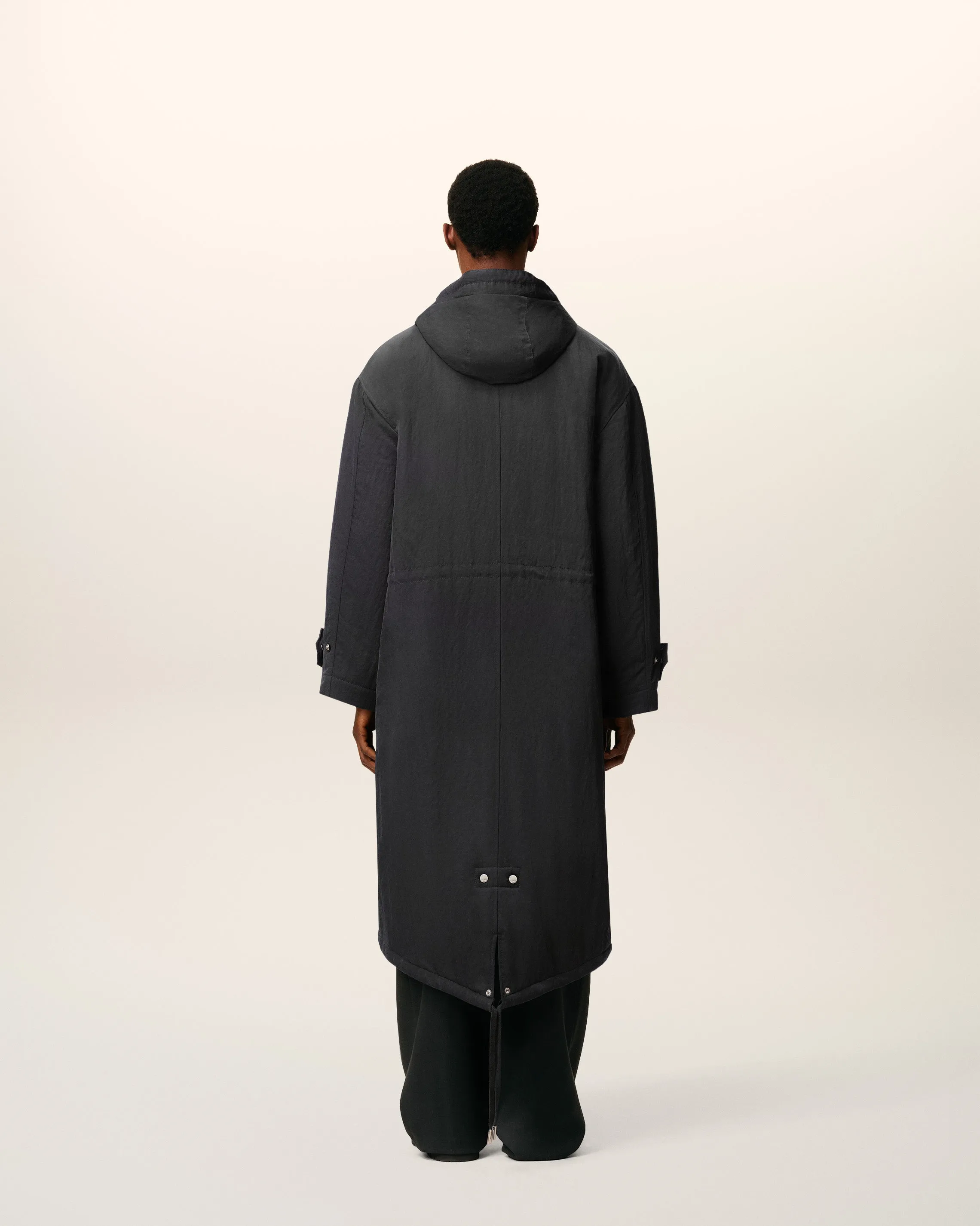 Parka Noire Rembourrée En Sergé De Nylon sold by Ami product image thumbnail 5