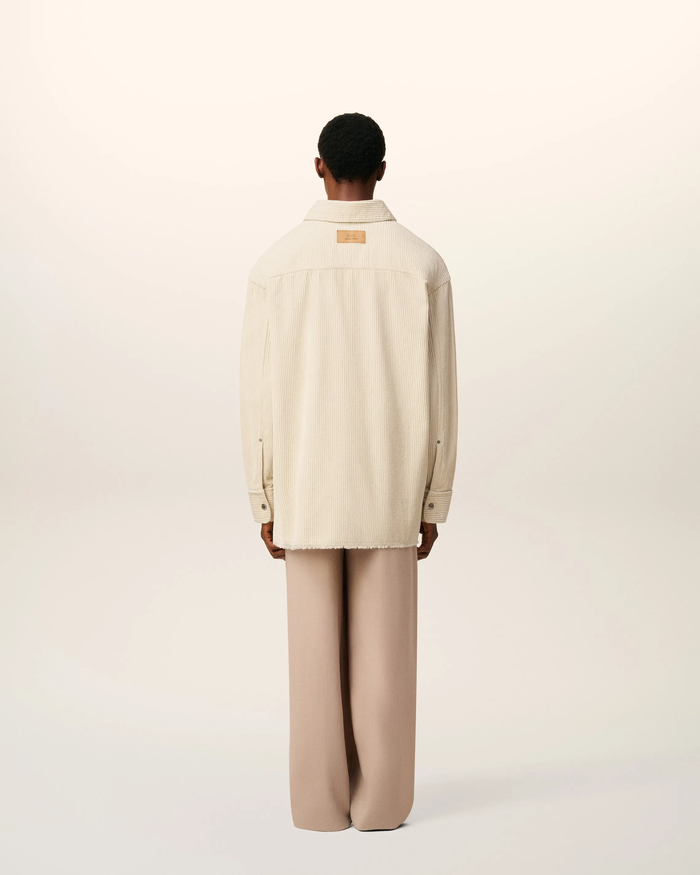 Surchemise Blanche Velours Cotelé En Coton sold by Ami product image thumbnail 5