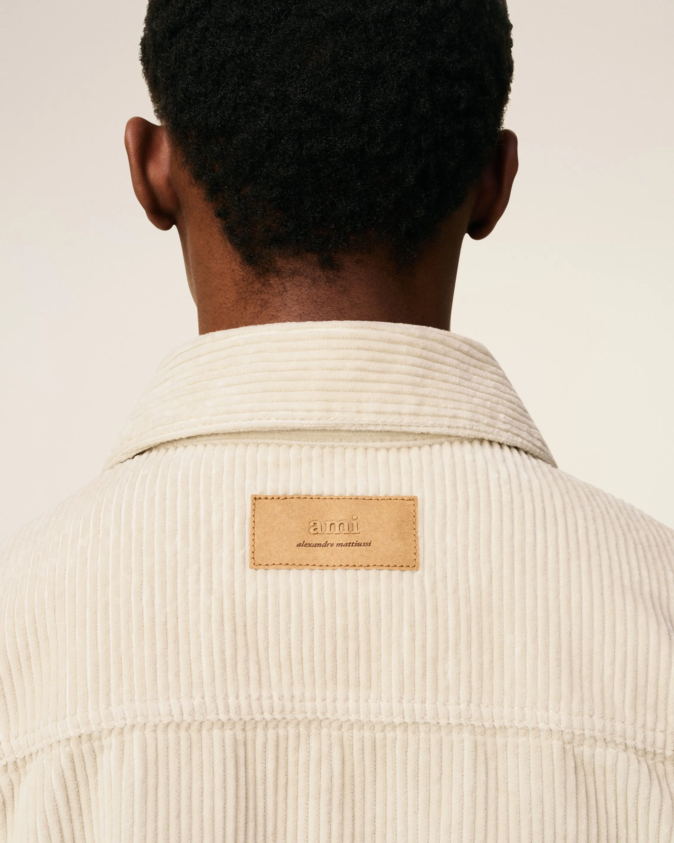 Surchemise Blanche Velours Cotelé En Coton sold by Ami product image thumbnail 4