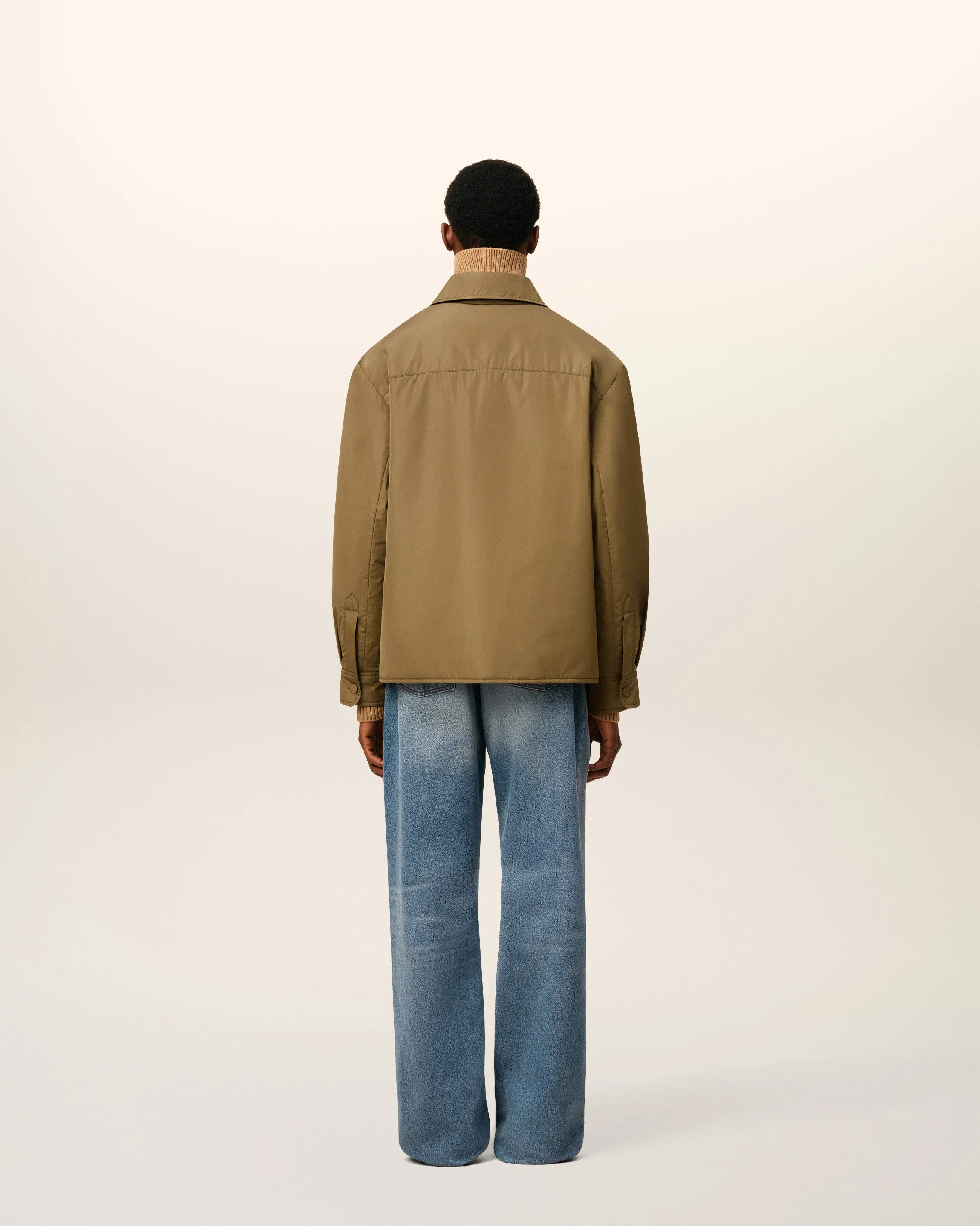 Surchemise Verte Rembourrée Ami De Coeur En Taffetas sold by Ami product image thumbnail 5